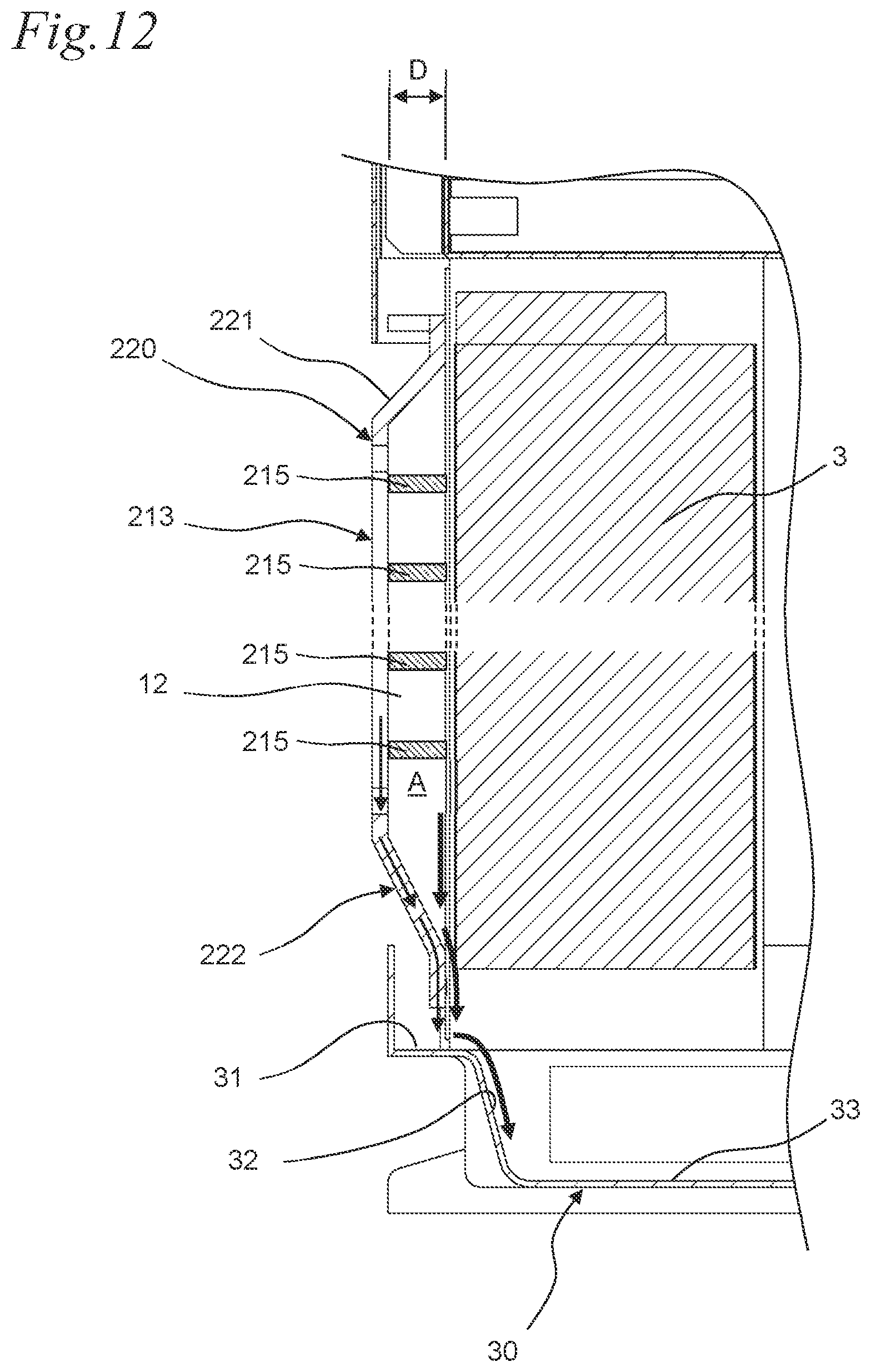 Patent US12313312 Figure 12 – Refrigeration device and oil cooling device