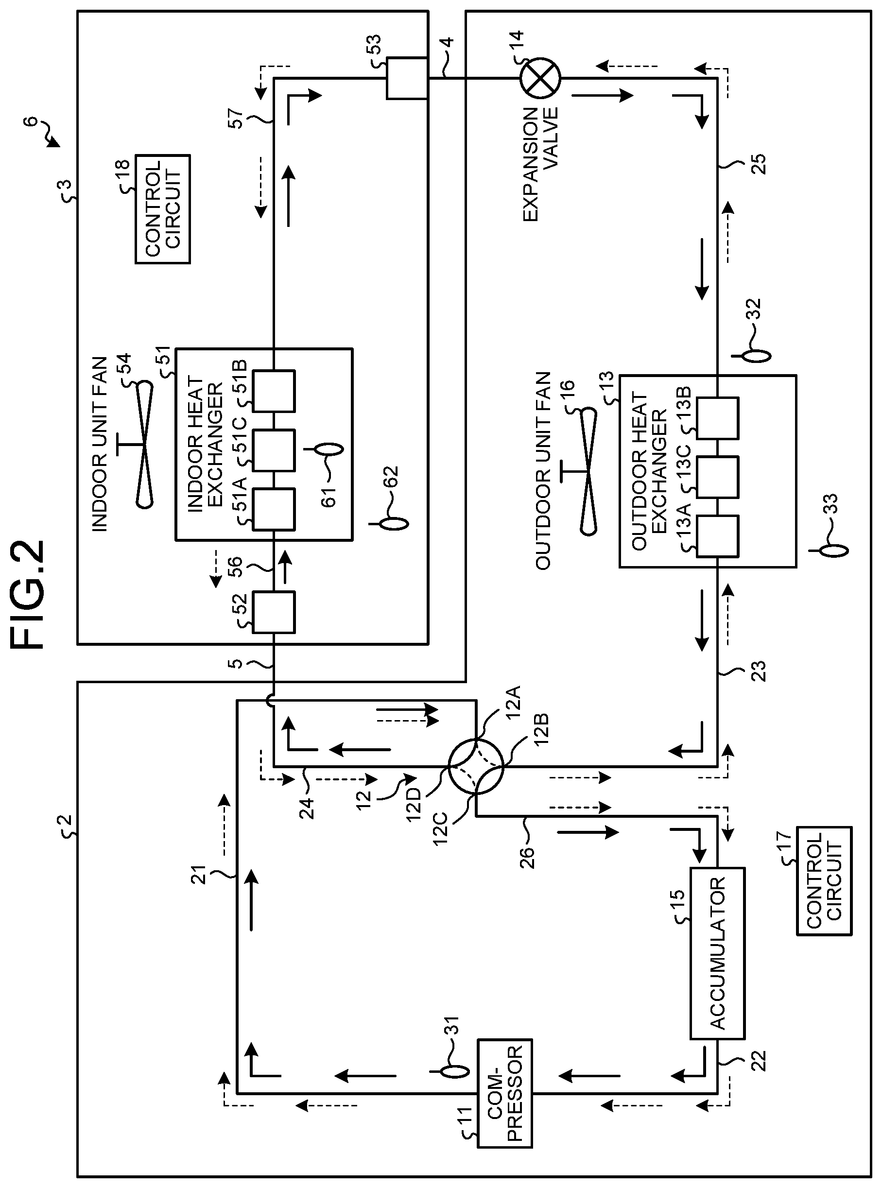 Patent US12313316 Figure 2 – Air conditioner