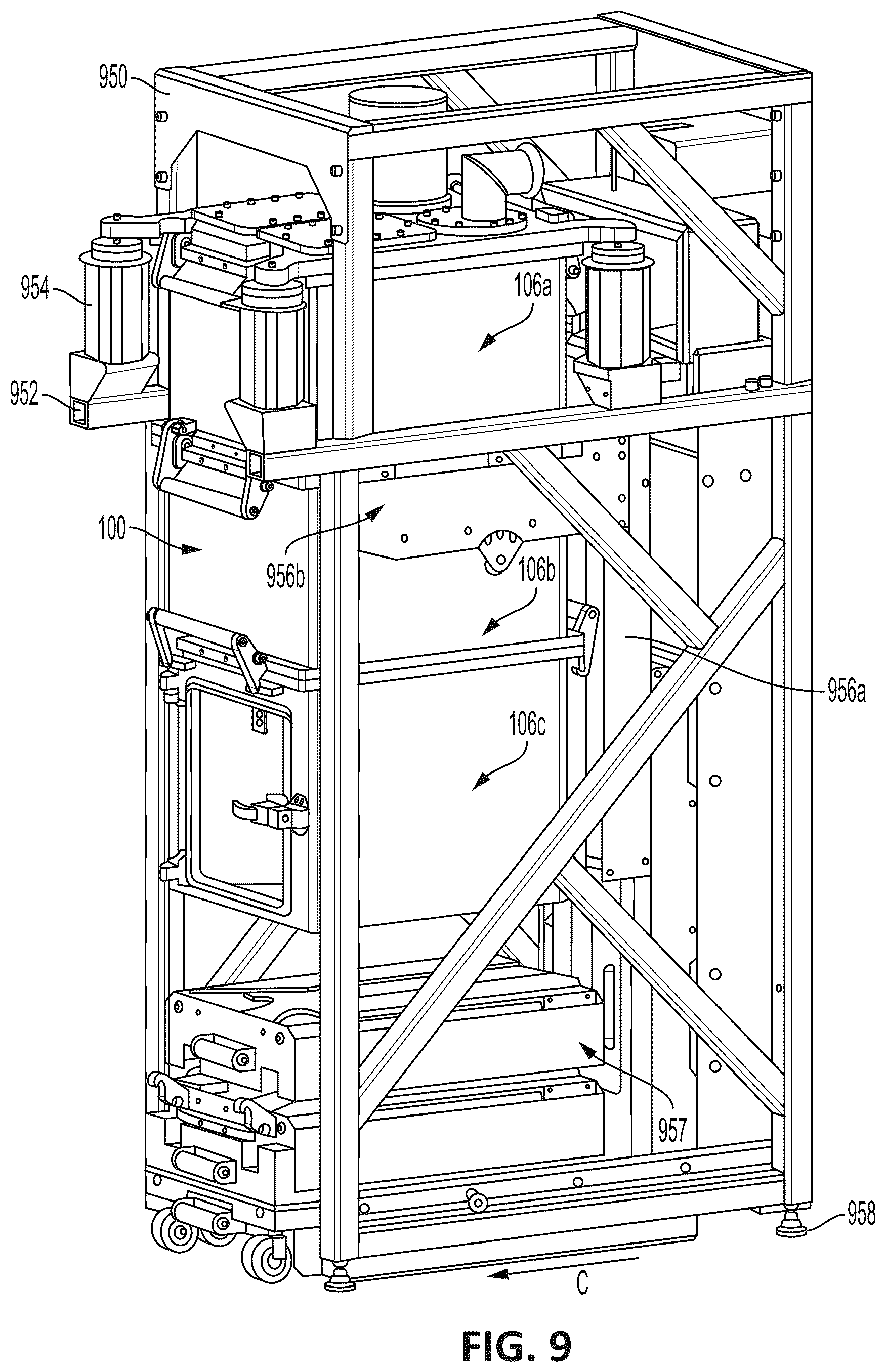 Patent US12313320 Figure 17 – Integrated dilution refrigerators