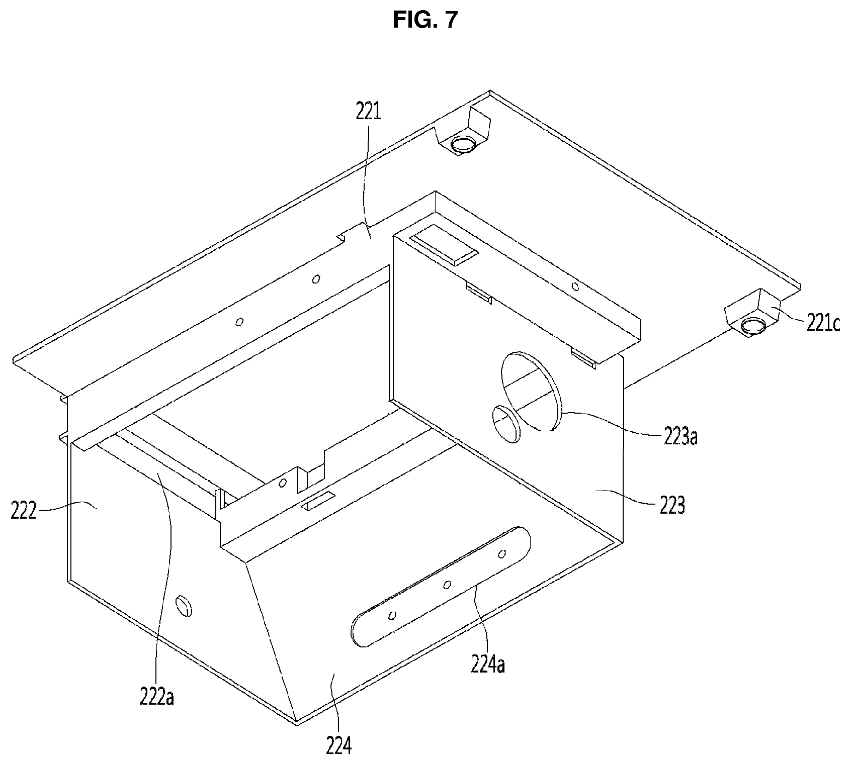 Patent US12313322 Figure 6 – Refrigerator