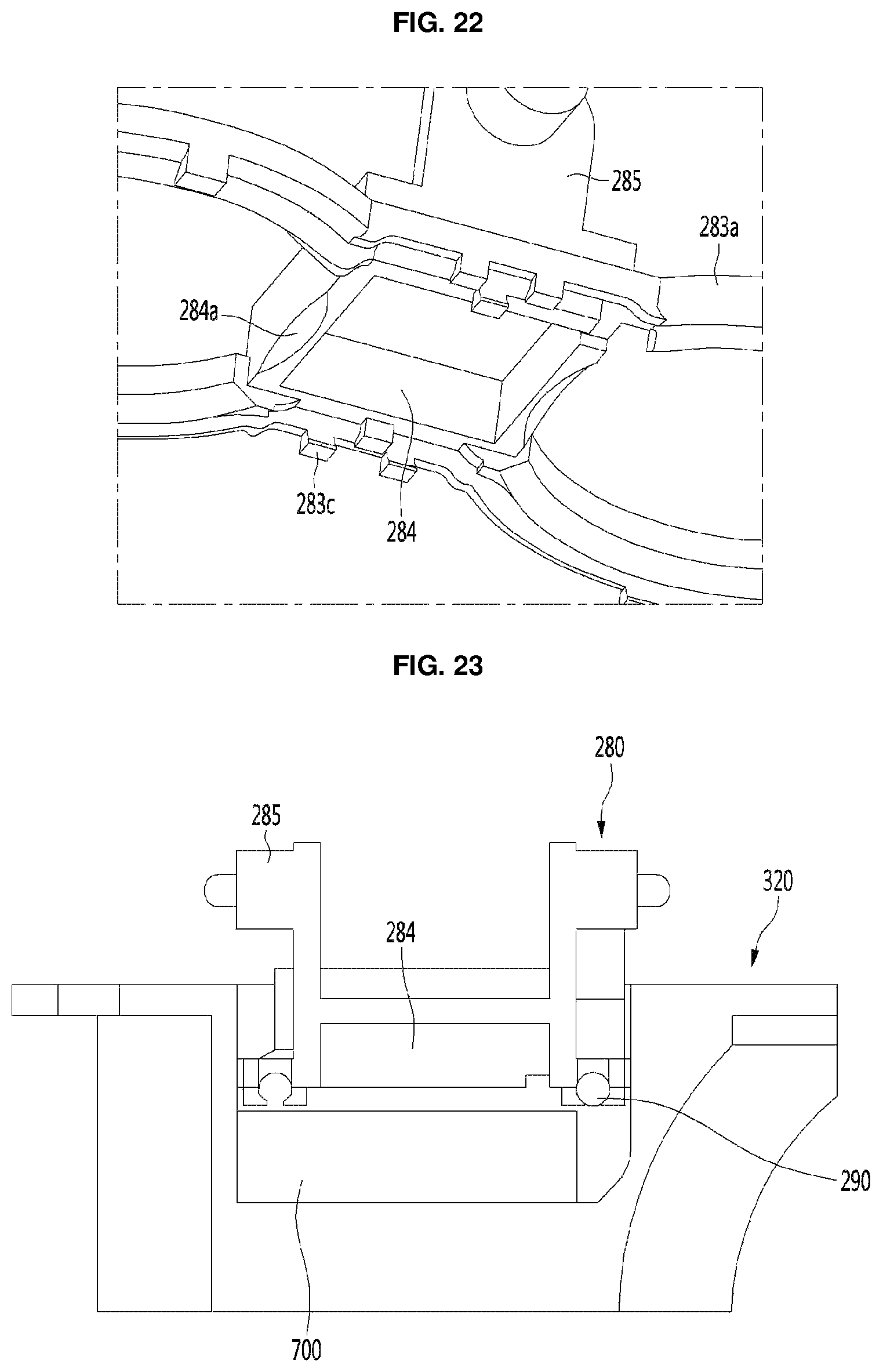 Patent US12313322 Figure 14 – Refrigerator
