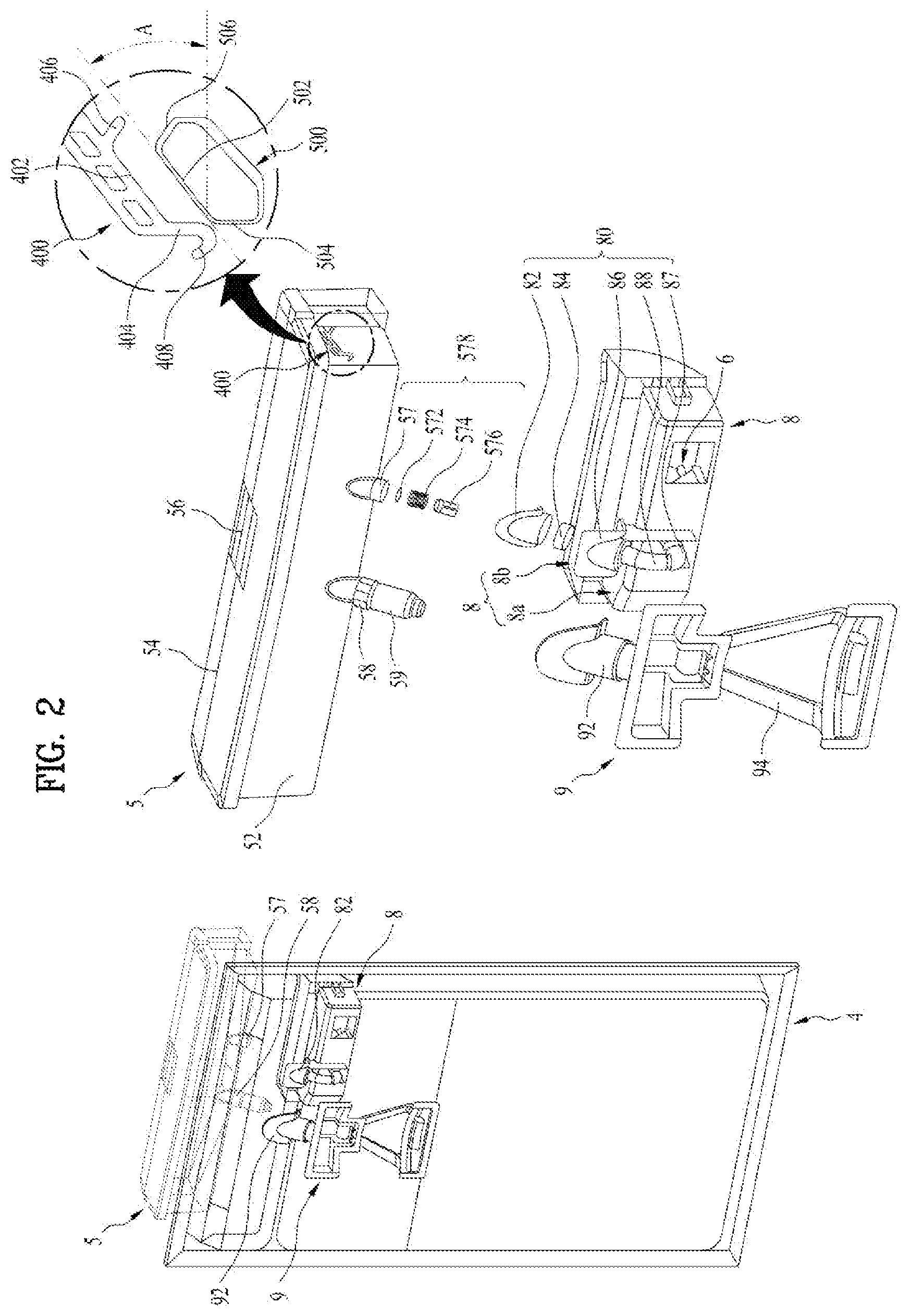Patent US12313323 Figure 2 – Refrigerator