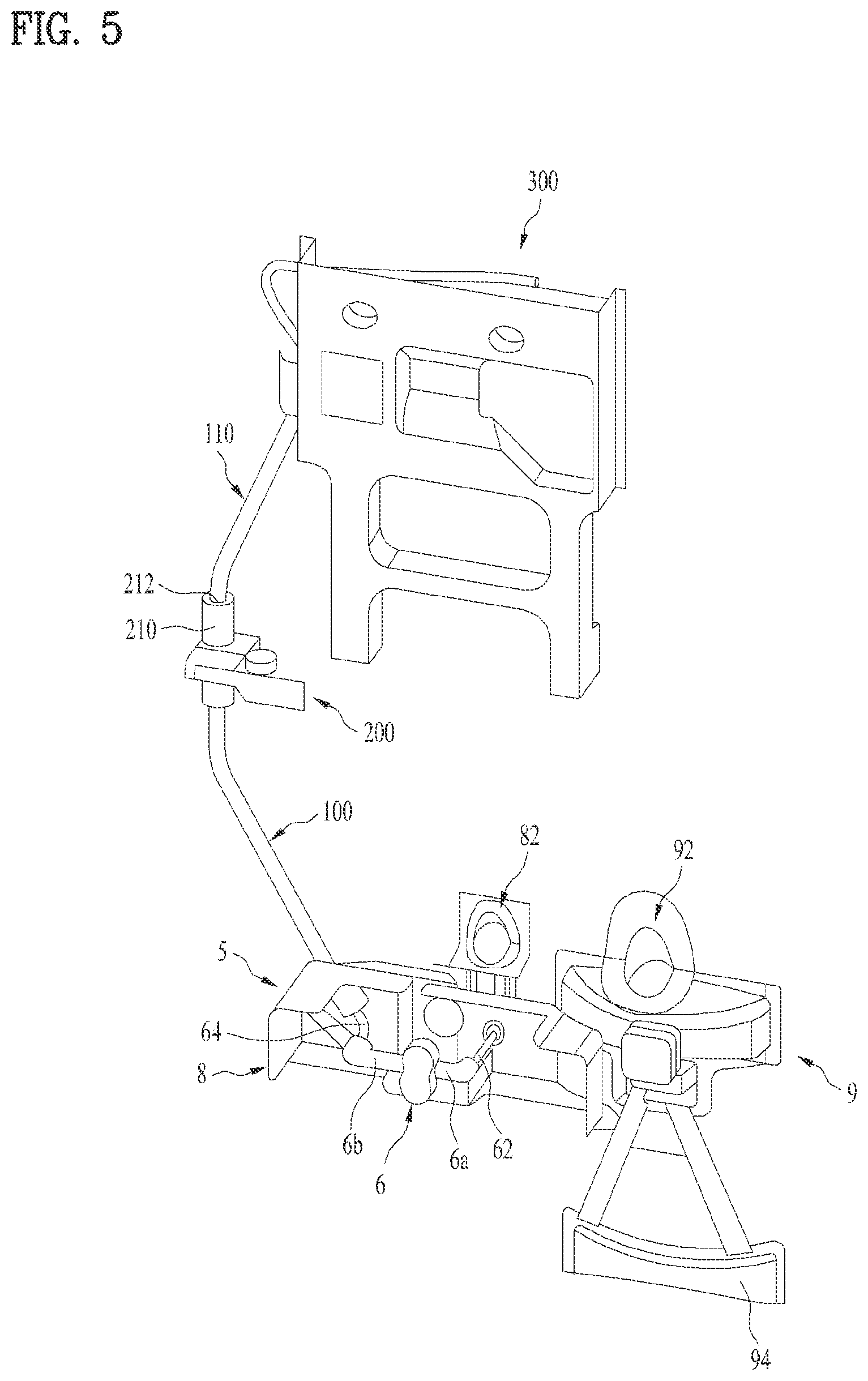 Patent US12313323 Figure 5 – Refrigerator