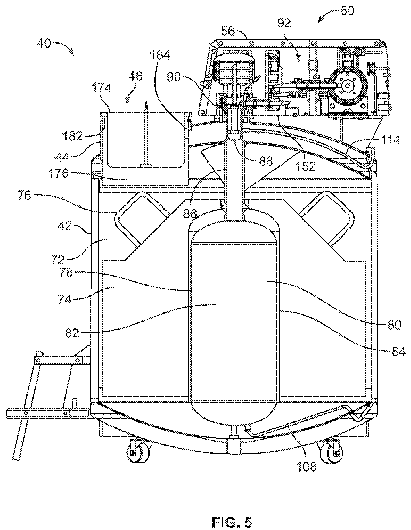 Patent US12313324 Figure 4 – Cryogenic freezer