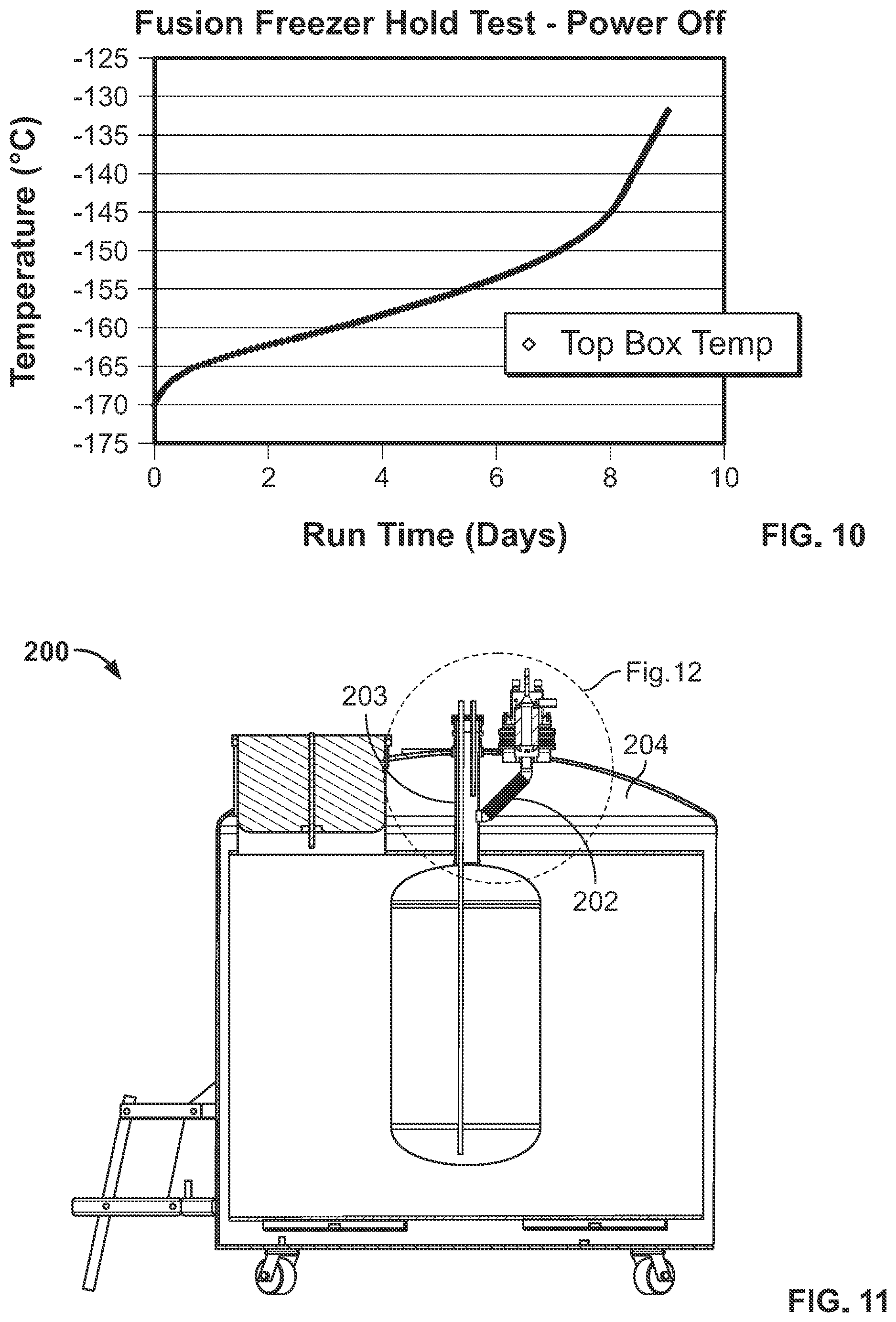 Patent US12313324 Figure 8 – Cryogenic freezer