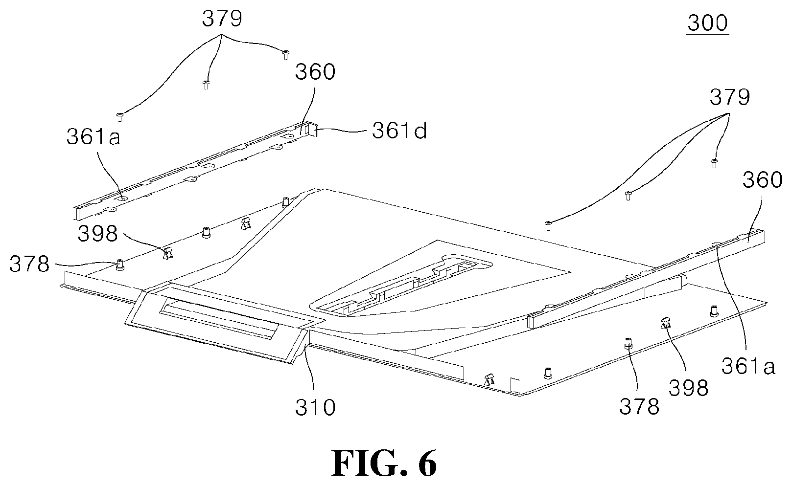 Patent US12313326 Figure 6 – Refrigerator