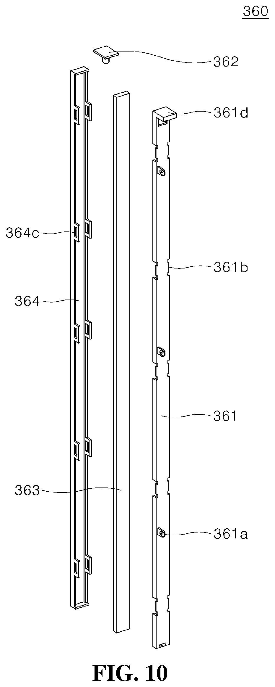 Patent US12313326 Figure 10 – Refrigerator