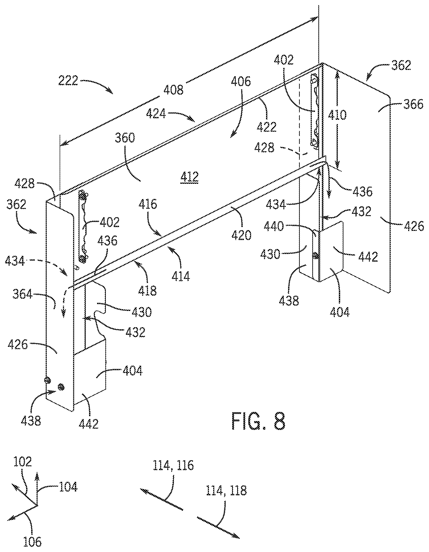 Patent US12313328 Figure 8 – Condensate collection assembly