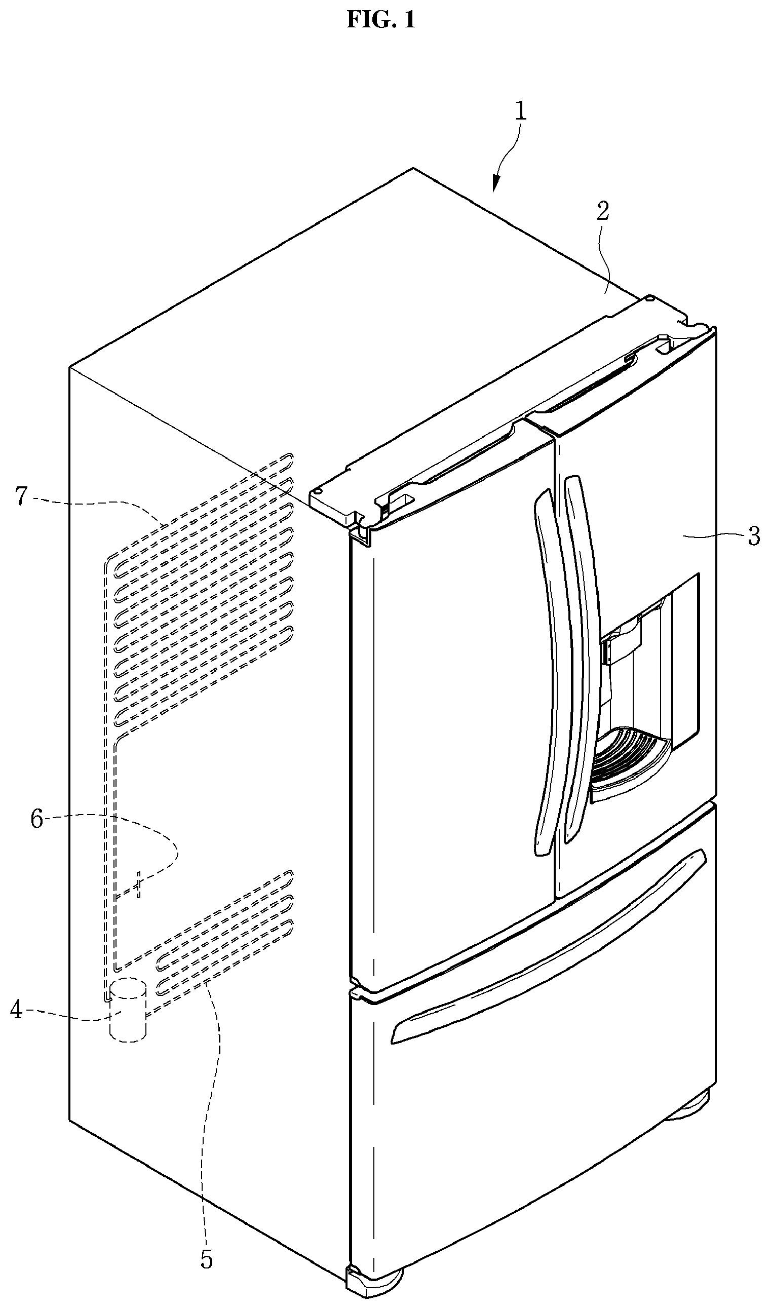 Patent US12313329 Figure 1 – Vacuum adiabatic body and refrigerator