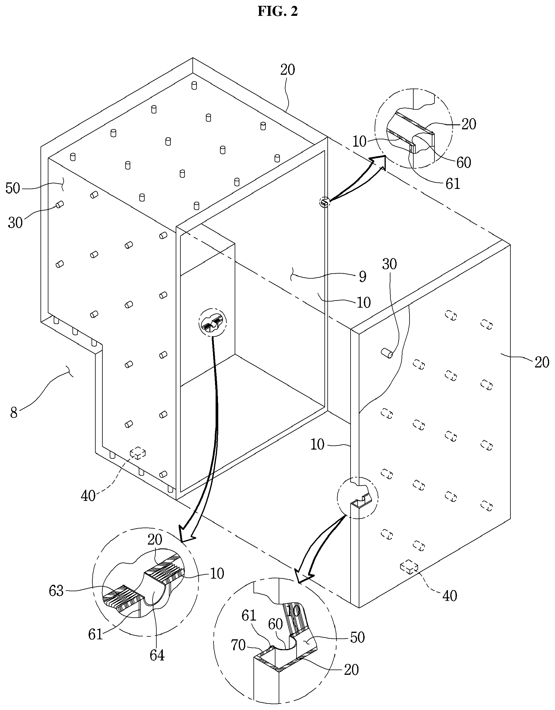 Patent US12313329 Figure 2 – Vacuum adiabatic body and refrigerator