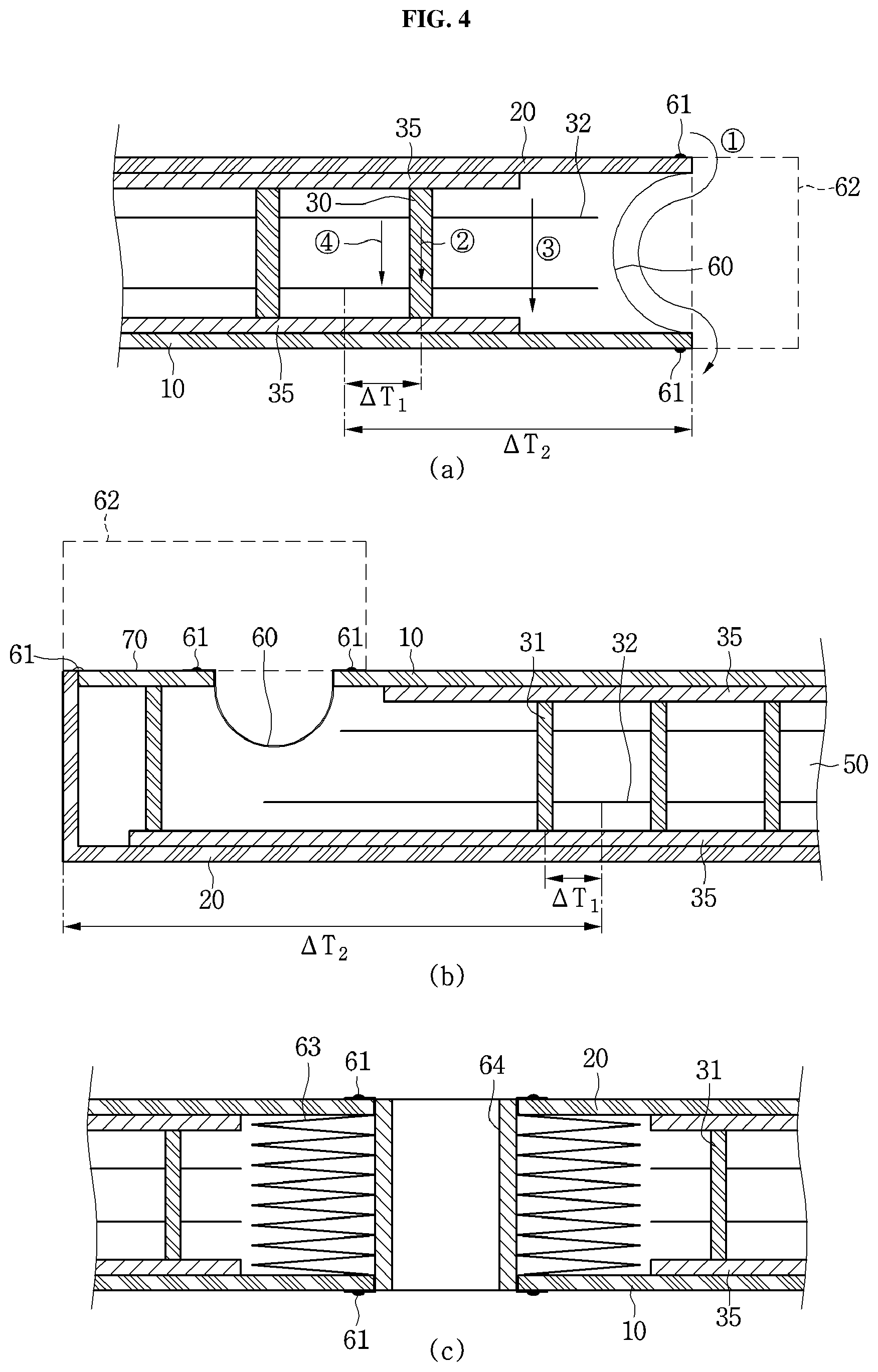 Patent US12313329 Figure 4 – Vacuum adiabatic body and refrigerator