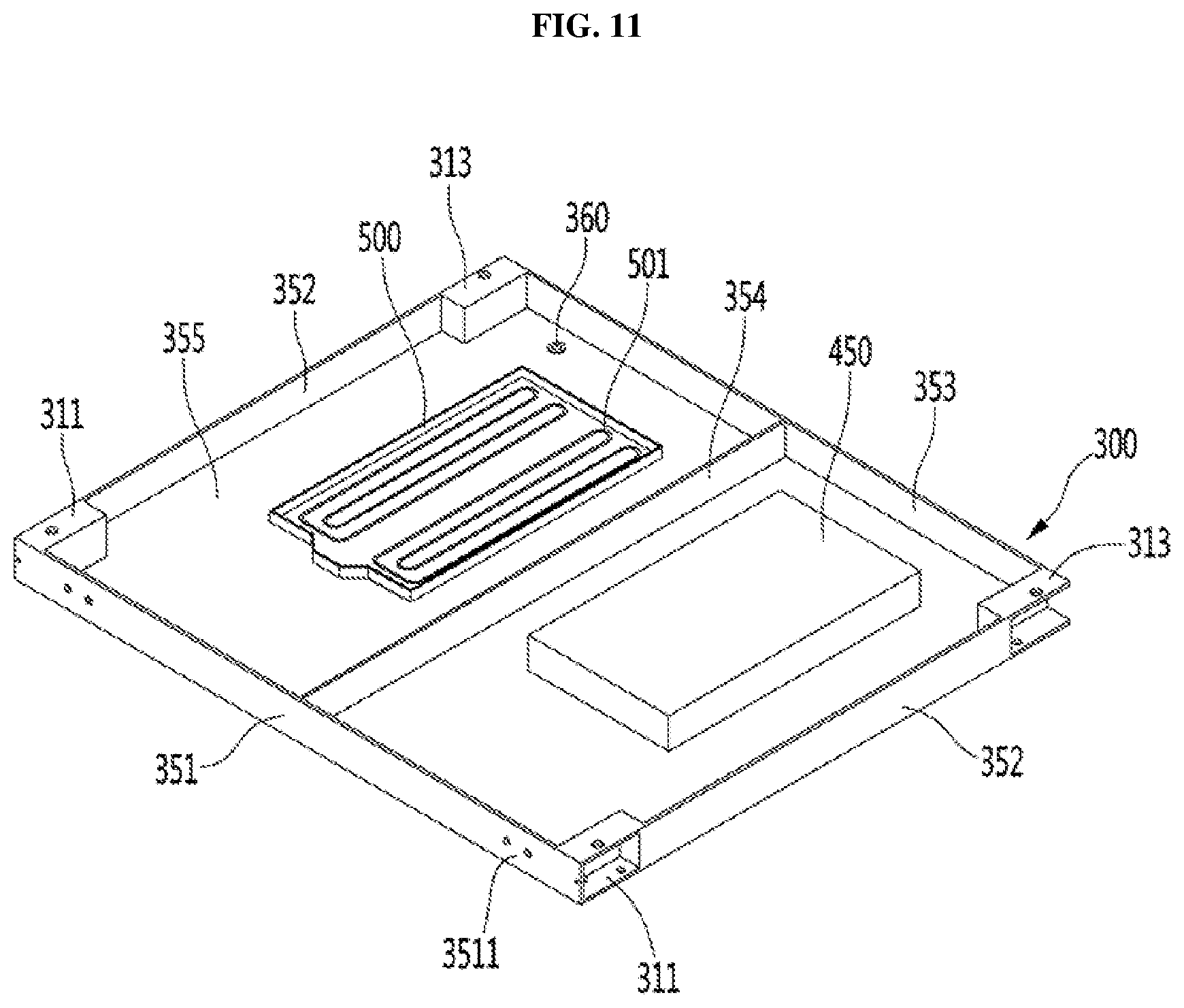 Patent US12313329 Figure 11 – Vacuum adiabatic body and refrigerator