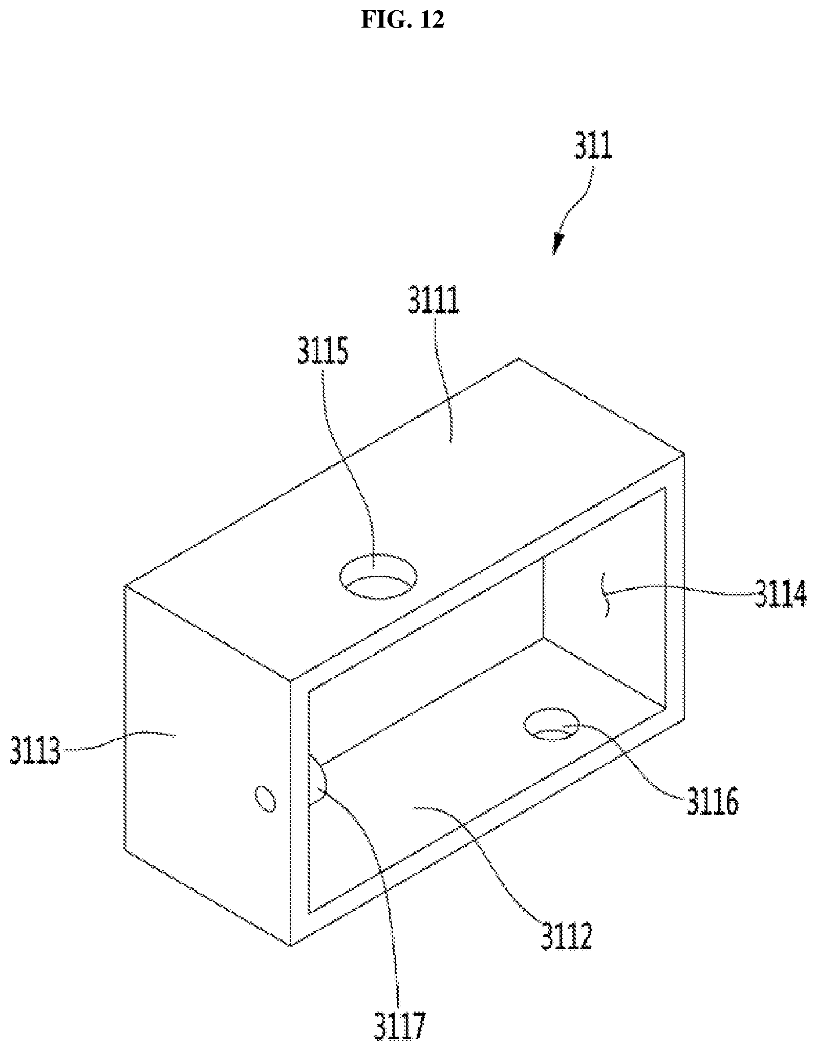Patent US12313329 Figure 12 – Vacuum adiabatic body and refrigerator