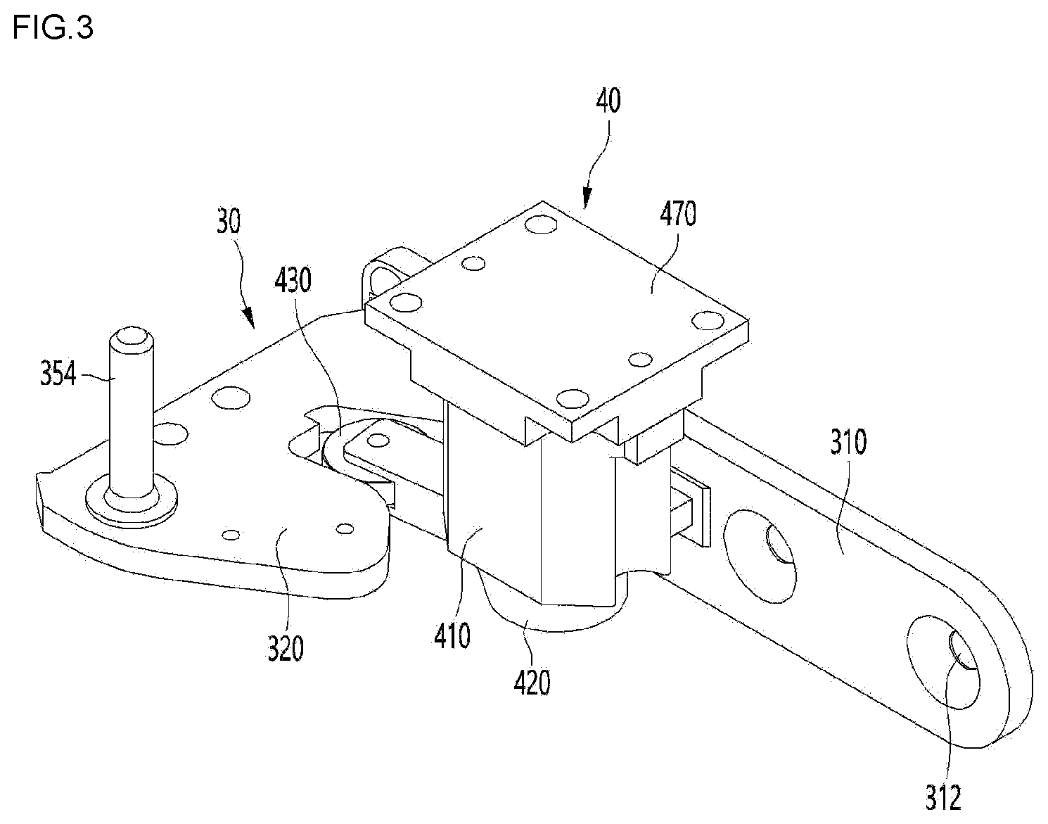 Patent US12313330 Figure 3 – Refrigerator