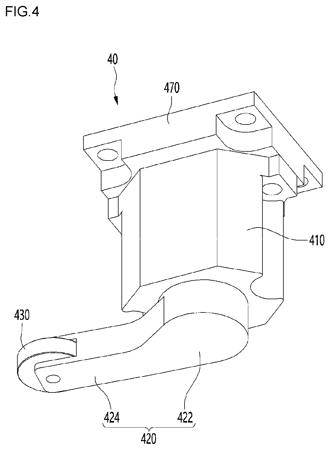 Patent US12313330 Figure 4 – Refrigerator