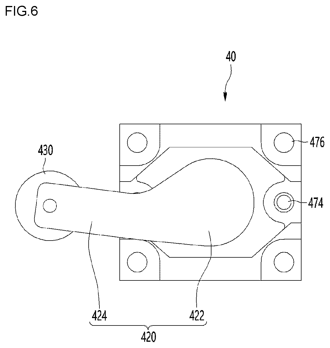 Patent US12313330 Figure 6 – Refrigerator