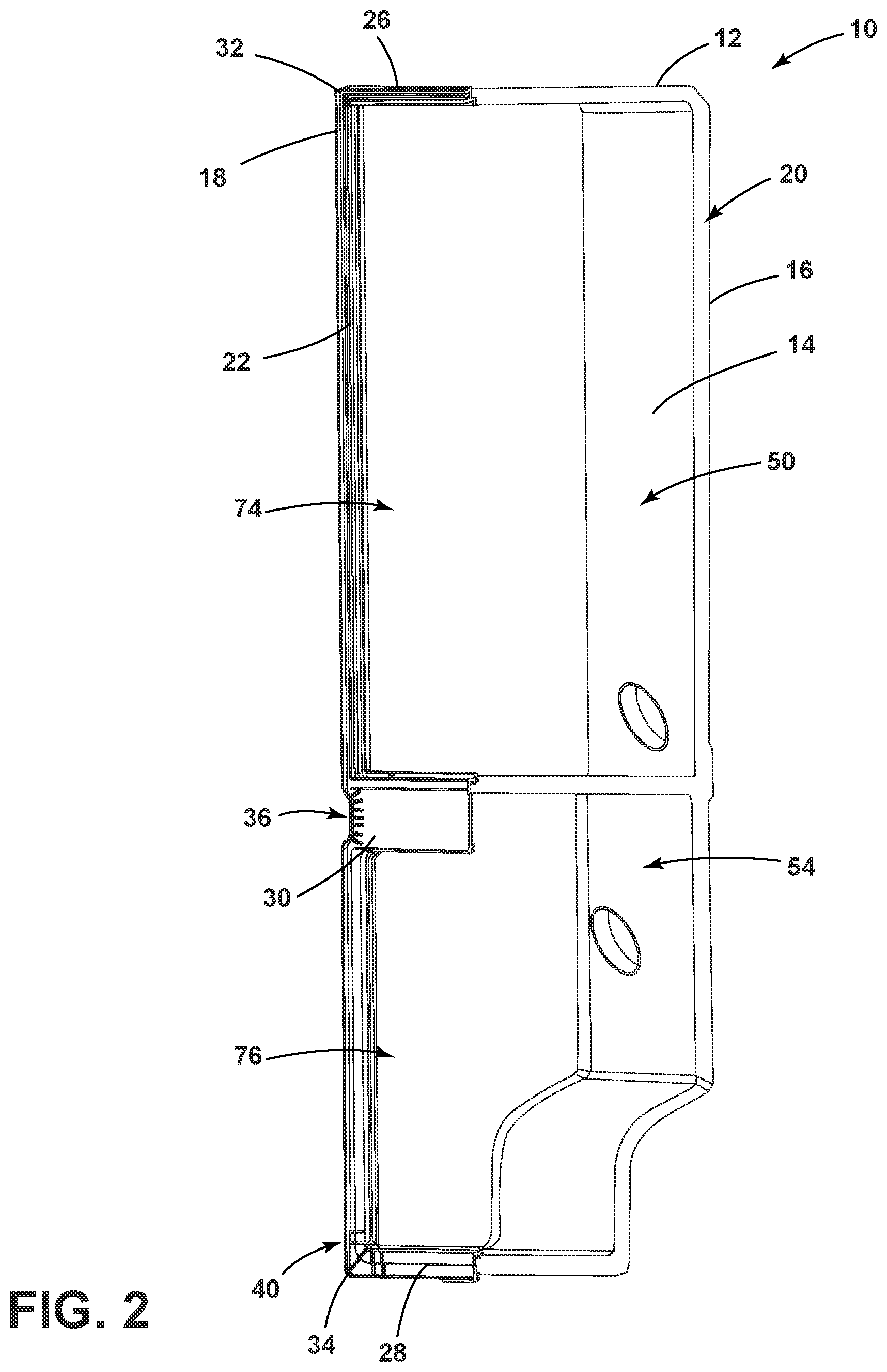 Patent US12313332 Figure 2 – Appliance trim breaker