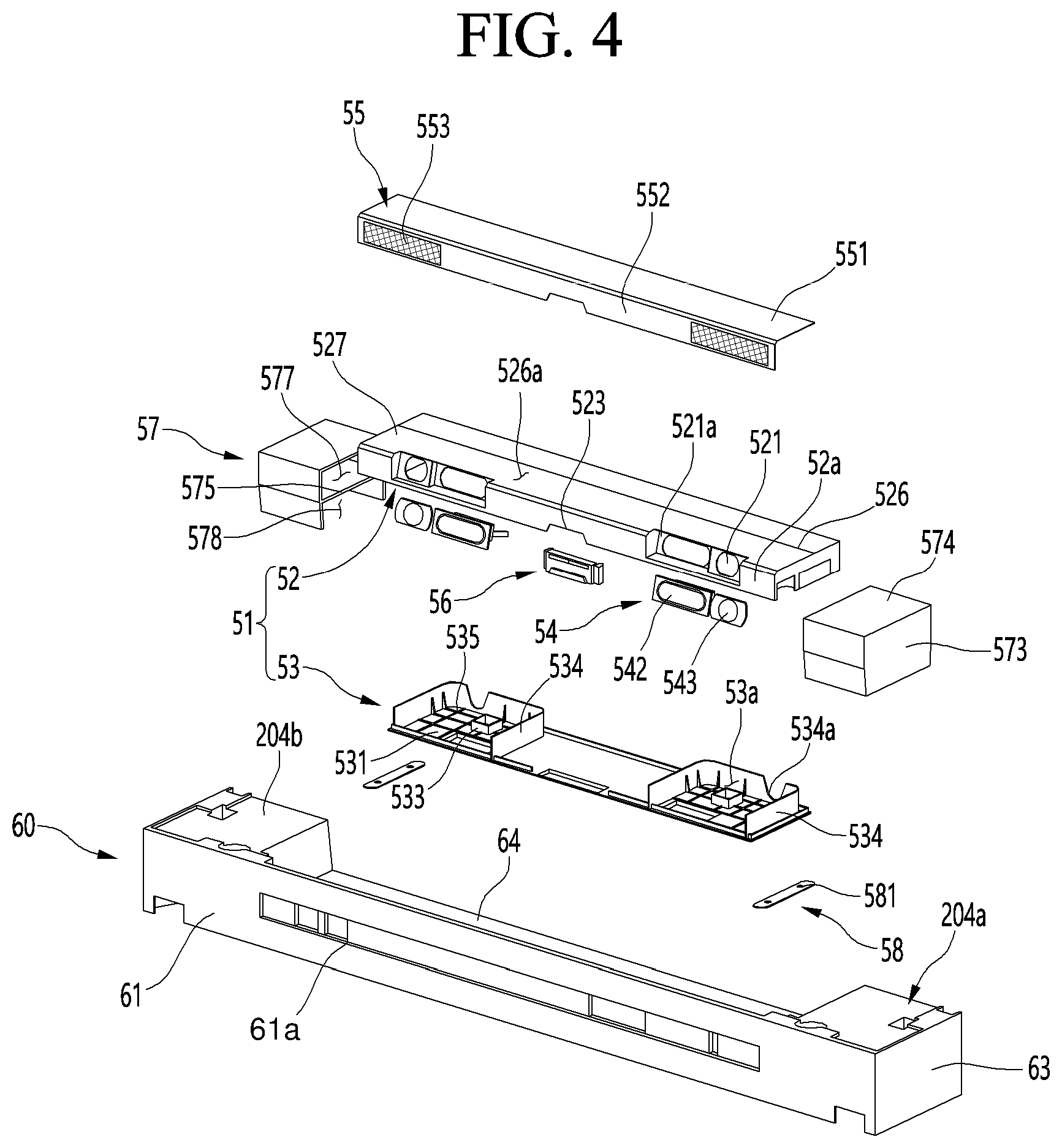 Patent US12313334 Figure 4 – Refrigerator and home appliance