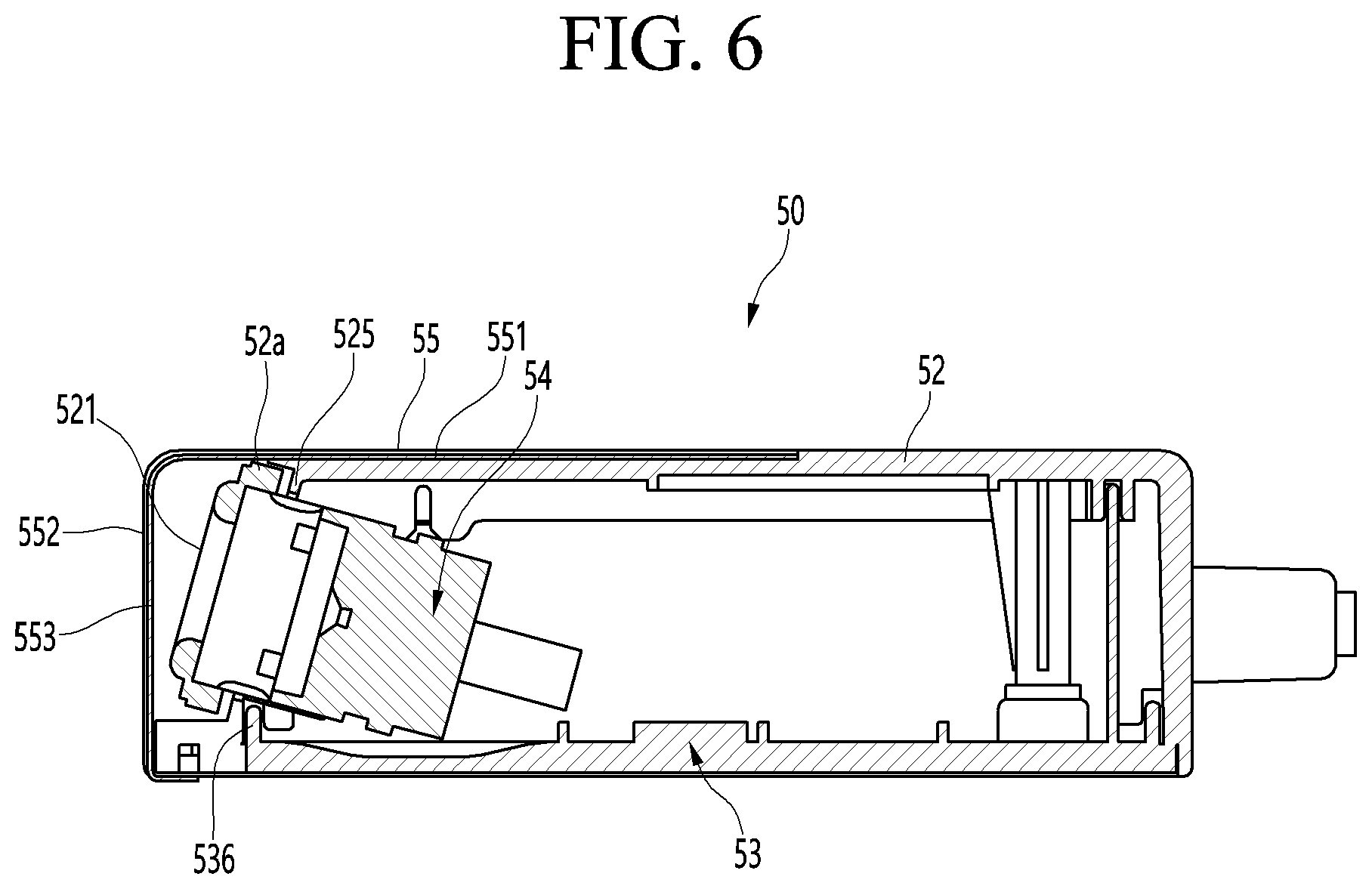 Patent US12313334 Figure 6 – Refrigerator and home appliance