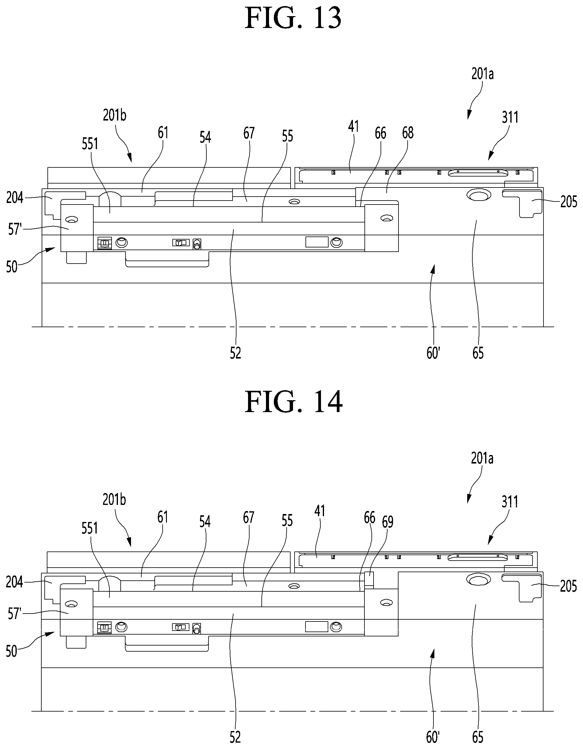Patent US12313334 Figure 13 – Refrigerator and home appliance