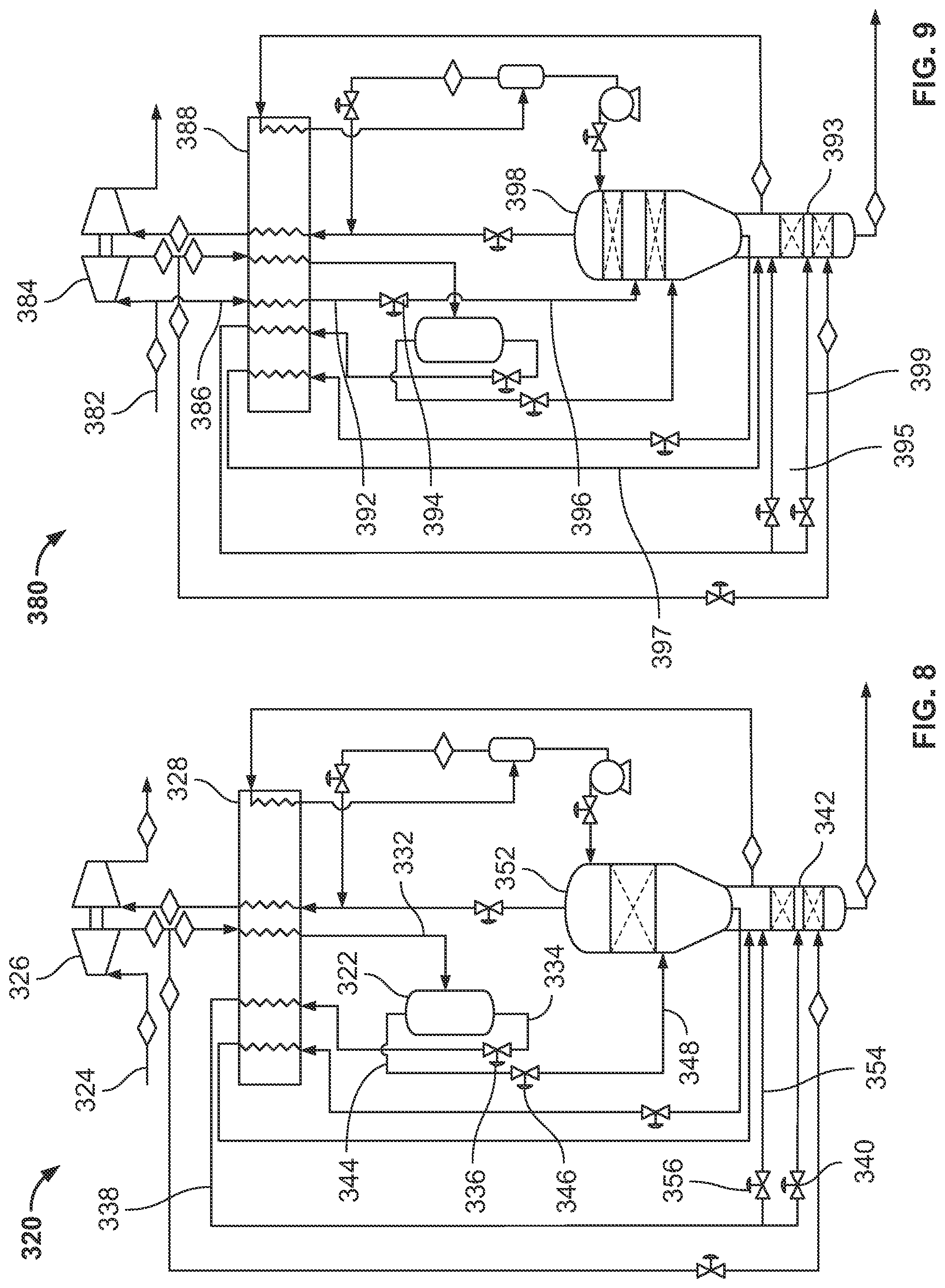 Patent US12313338 Figure 5 – Side draw reflux heavy hydrocarbon removal system and method