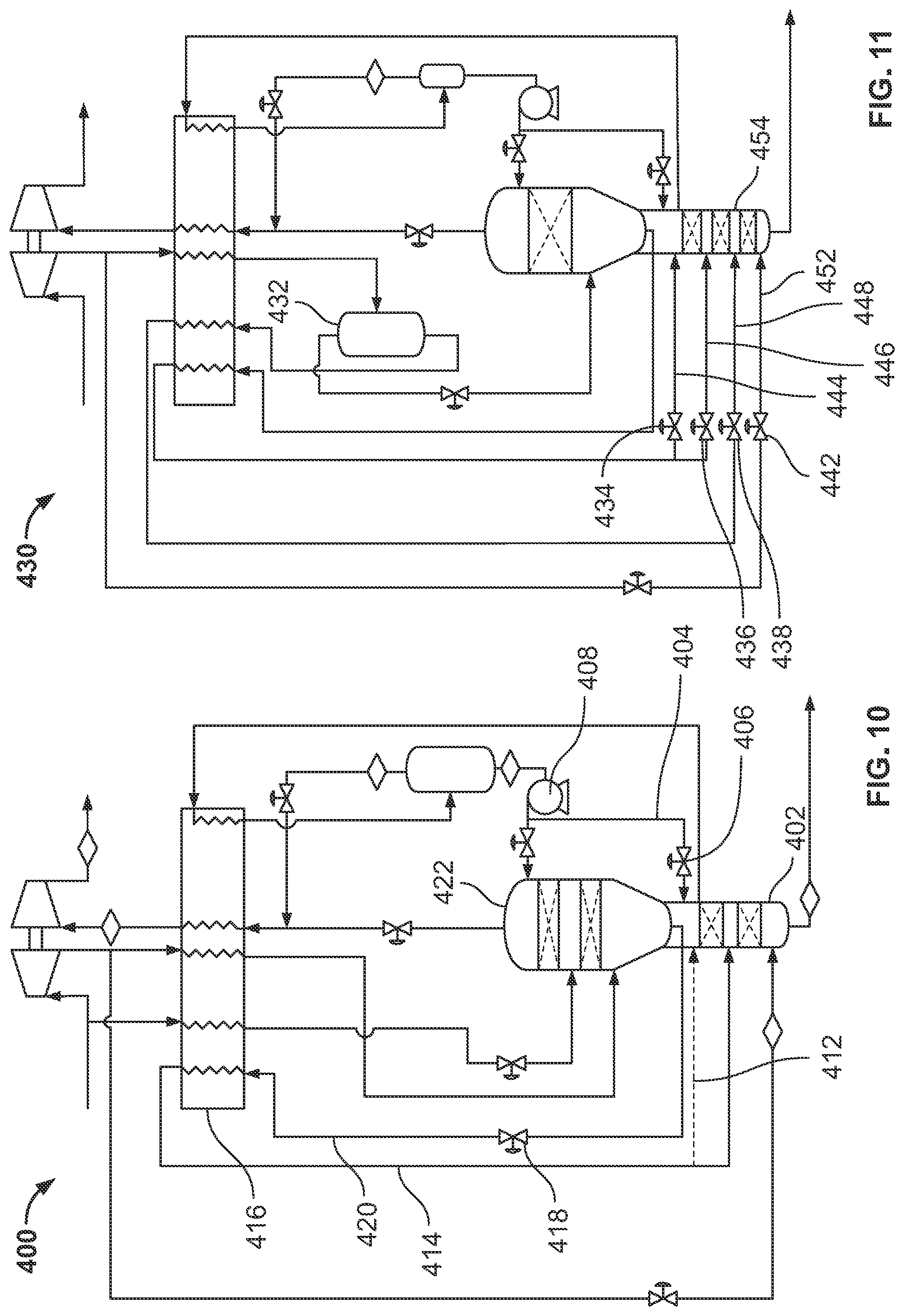 Patent US12313338 Figure 6 – Side draw reflux heavy hydrocarbon removal system and method