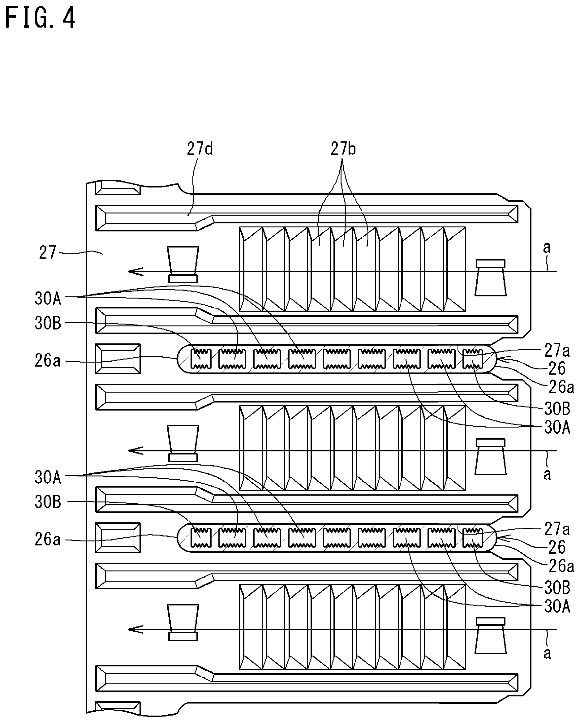 Patent US12313341 Figure 4 – Heat transfer tube and heat exchanger