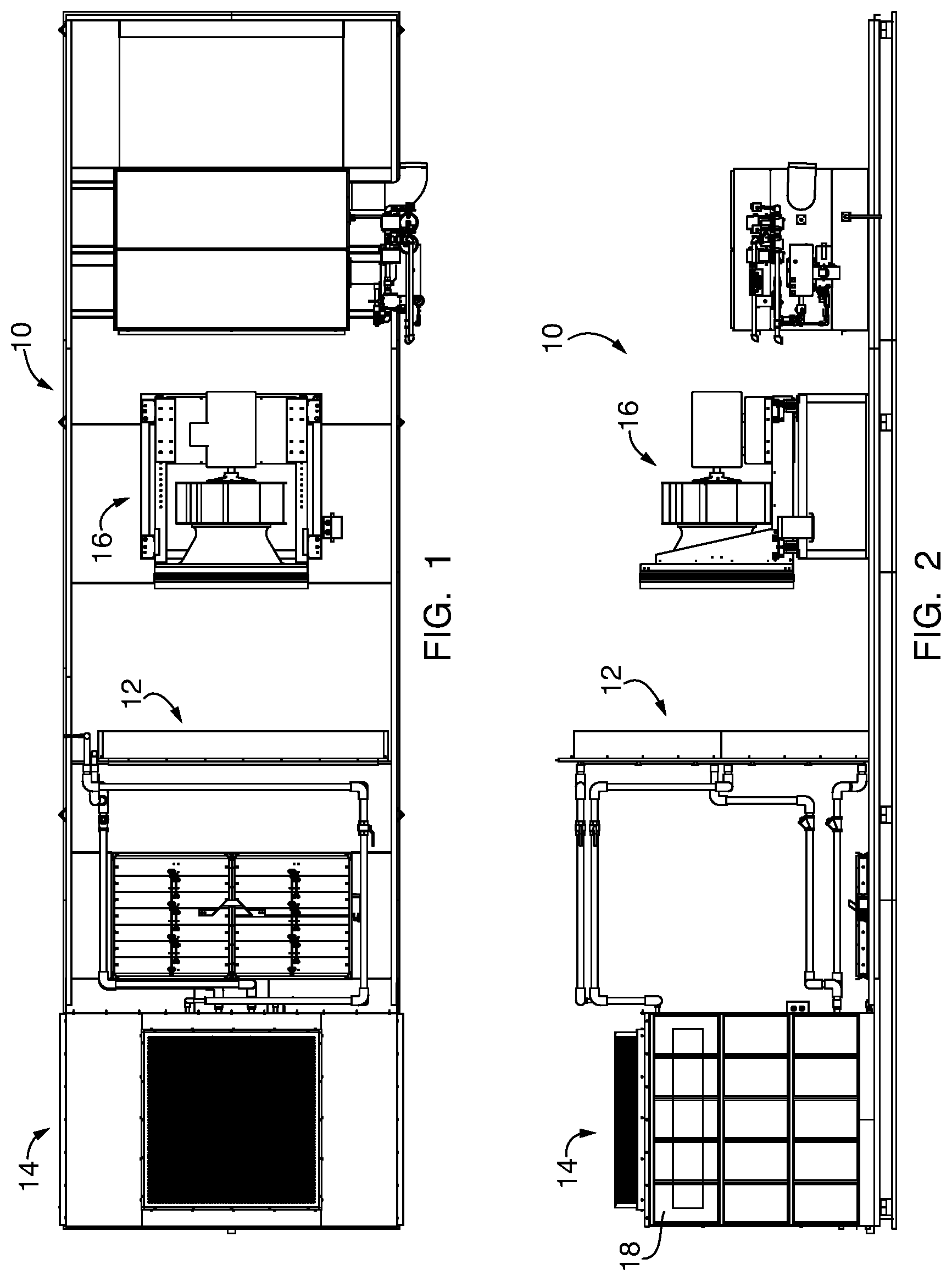 Patent US12313342 Figure 1 – Evaporative cooling system and device
