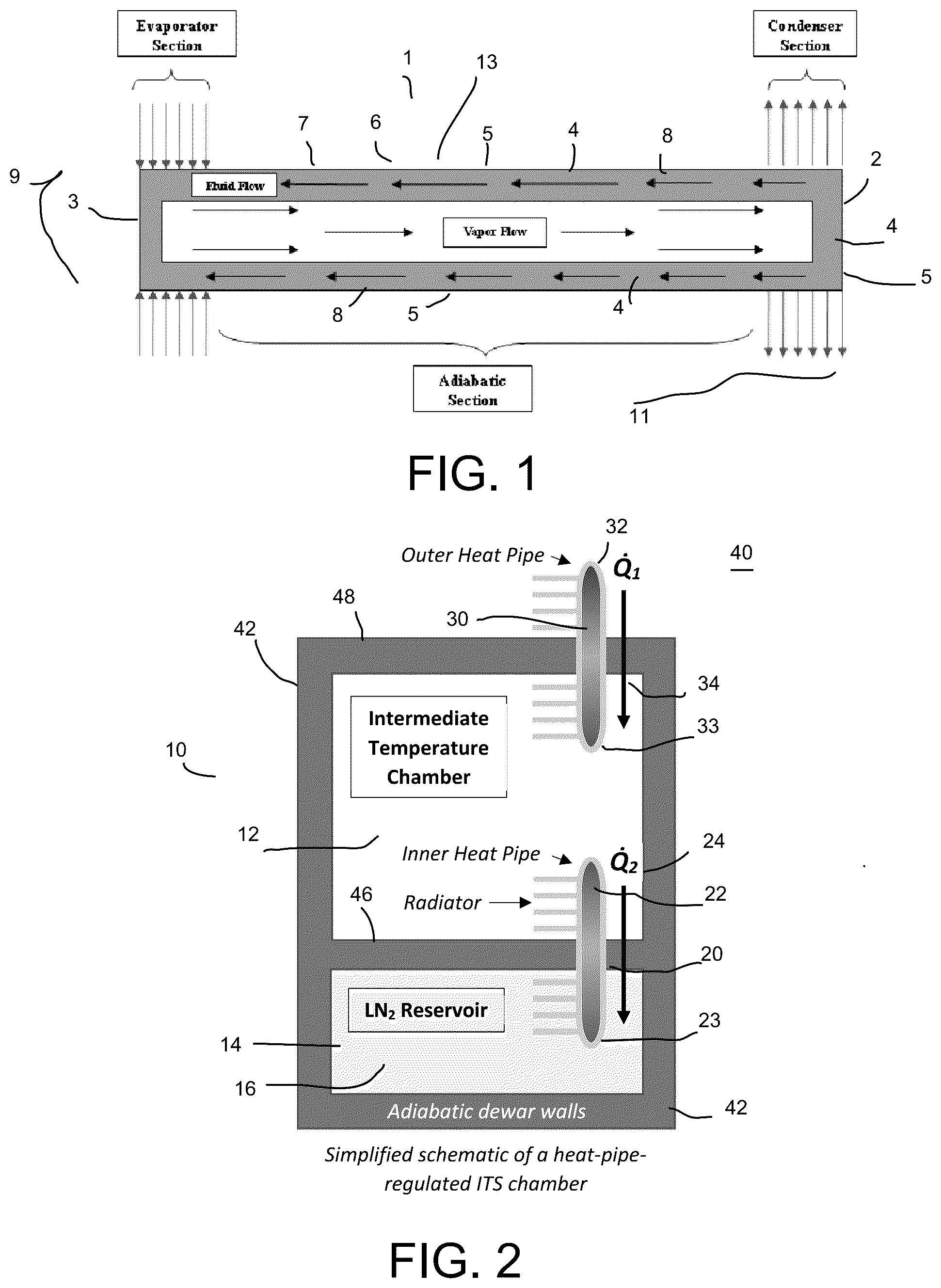 Patent US12313343 Figure 1 – Cryogenic intermediate temperature storage system