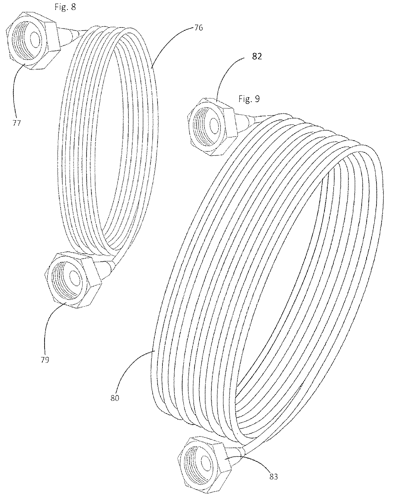Patent US12313344 Figure 8 – Refrigerant cycling air cooling assembly