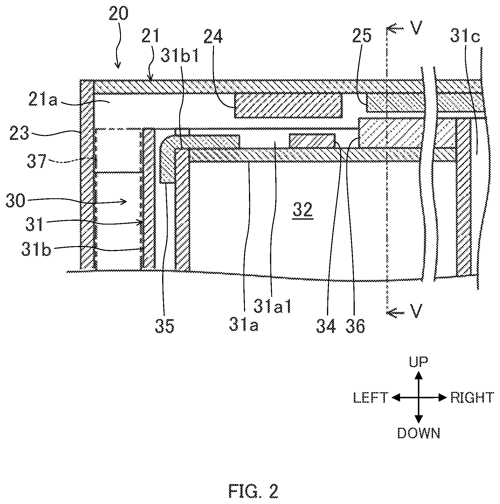 Patent US12313345 Figure 2 – Cold storage including a sliding door having a vertical drain