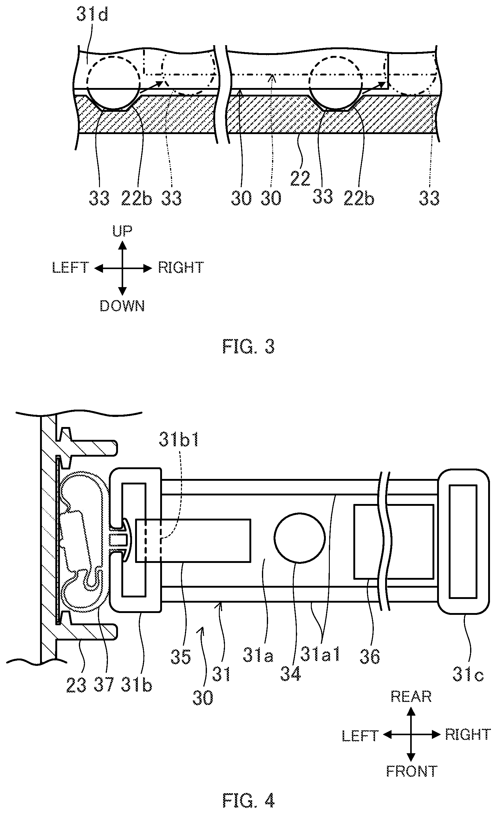 Patent US12313345 Figure 3 – Cold storage including a sliding door having a vertical drain