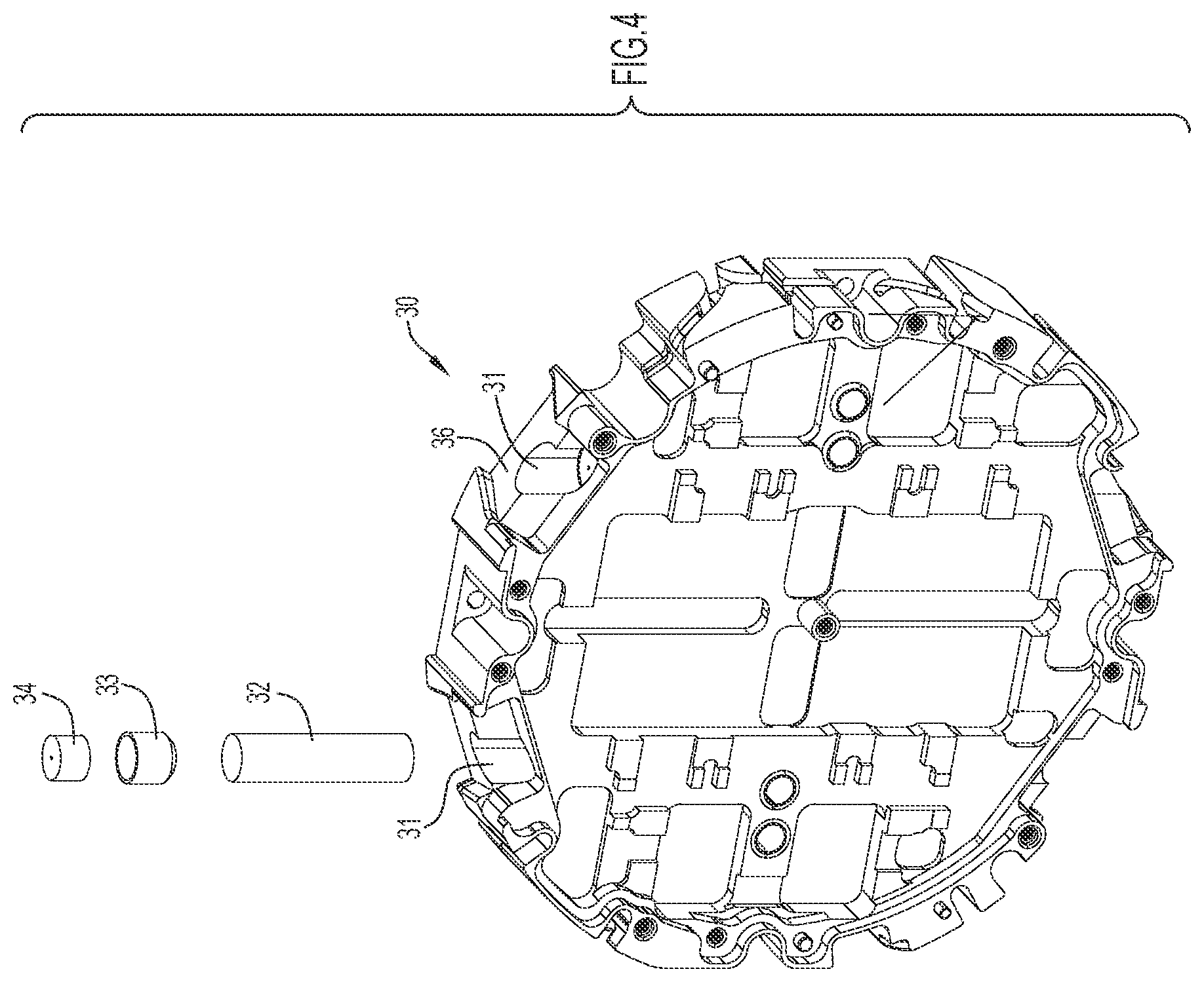 Patent US12313347 Figure 4 – Locally embedded phase change material for heat sinks