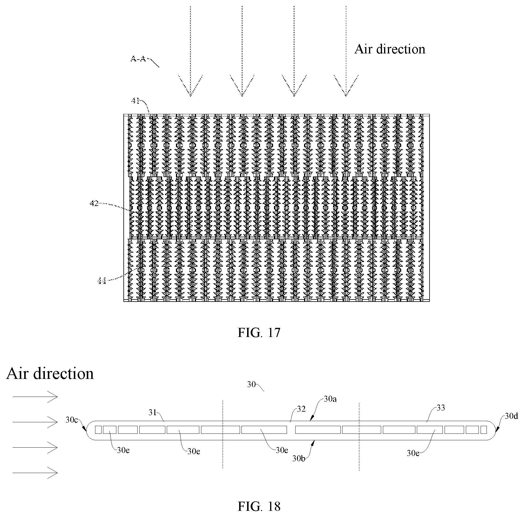 Patent US12313348 Figure 8 – Flat tube, multi-channel heat exchanger, and air conditioning and refrigeration system