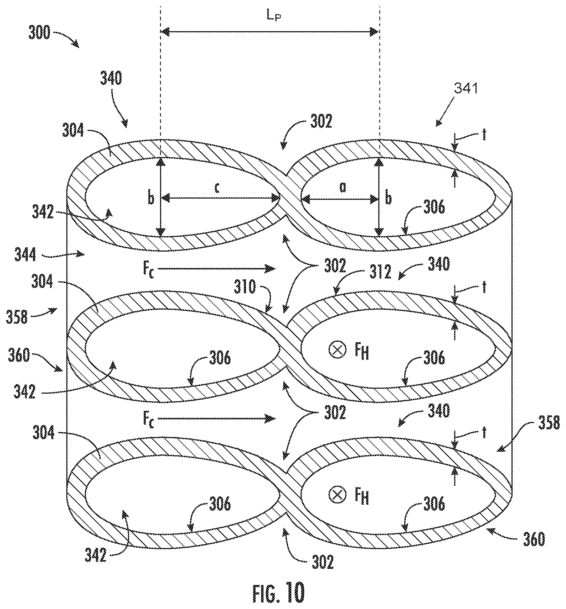 Patent US12313351 Figure 8 – Asymmetric flow path topology