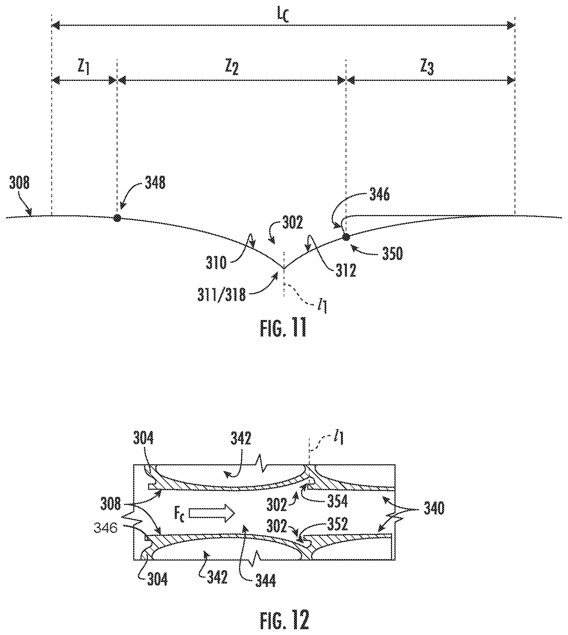 Patent US12313351 Figure 9 – Asymmetric flow path topology