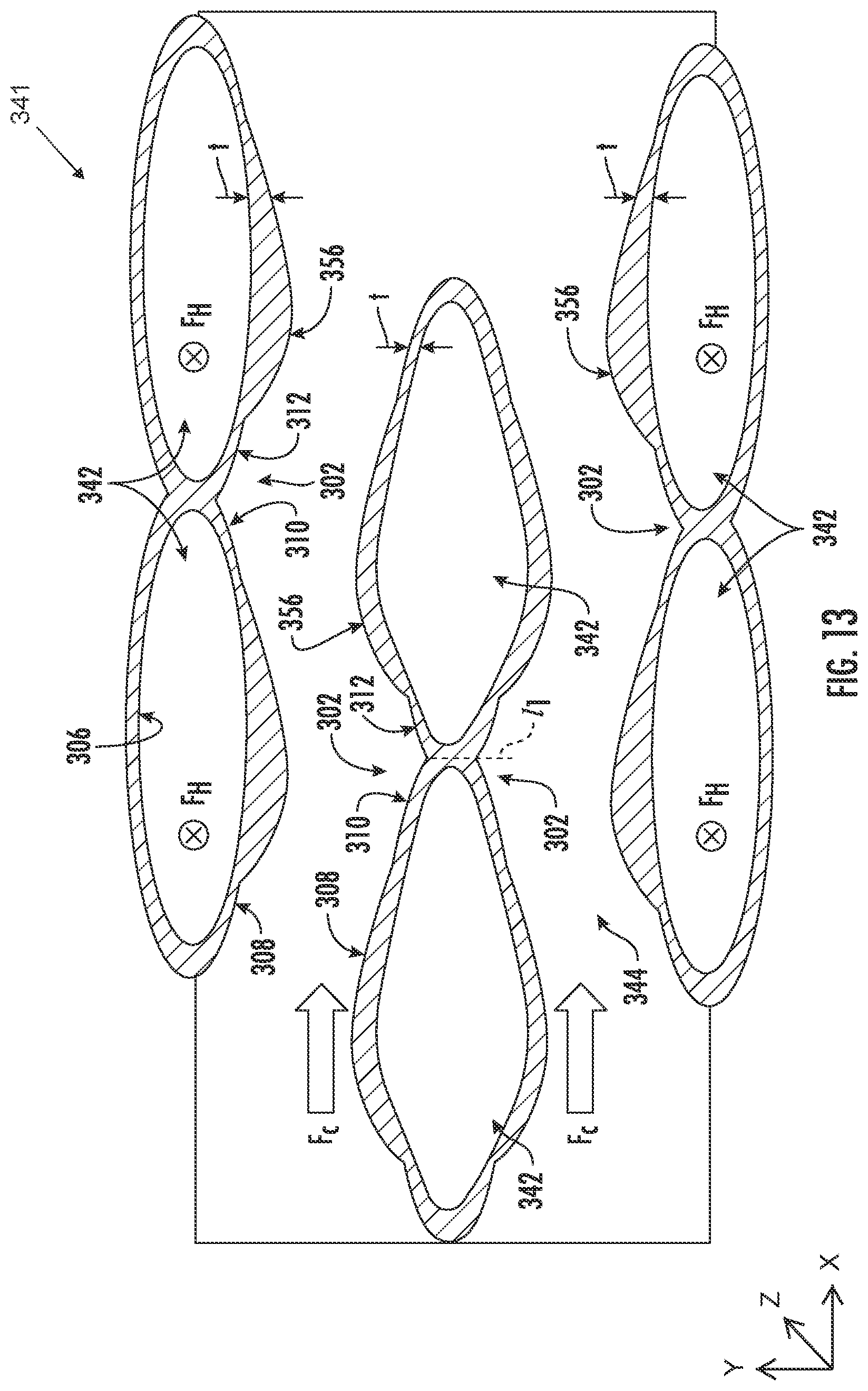 Patent US12313351 Figure 10 – Asymmetric flow path topology