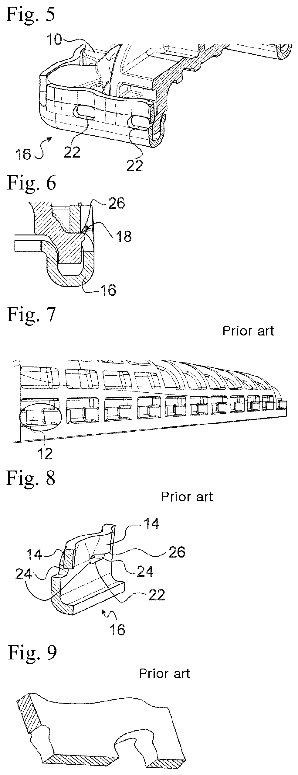 Patent US12313353 Figure 2 – Collector of a heat exchanger for a vehicle and such a heat exchanger