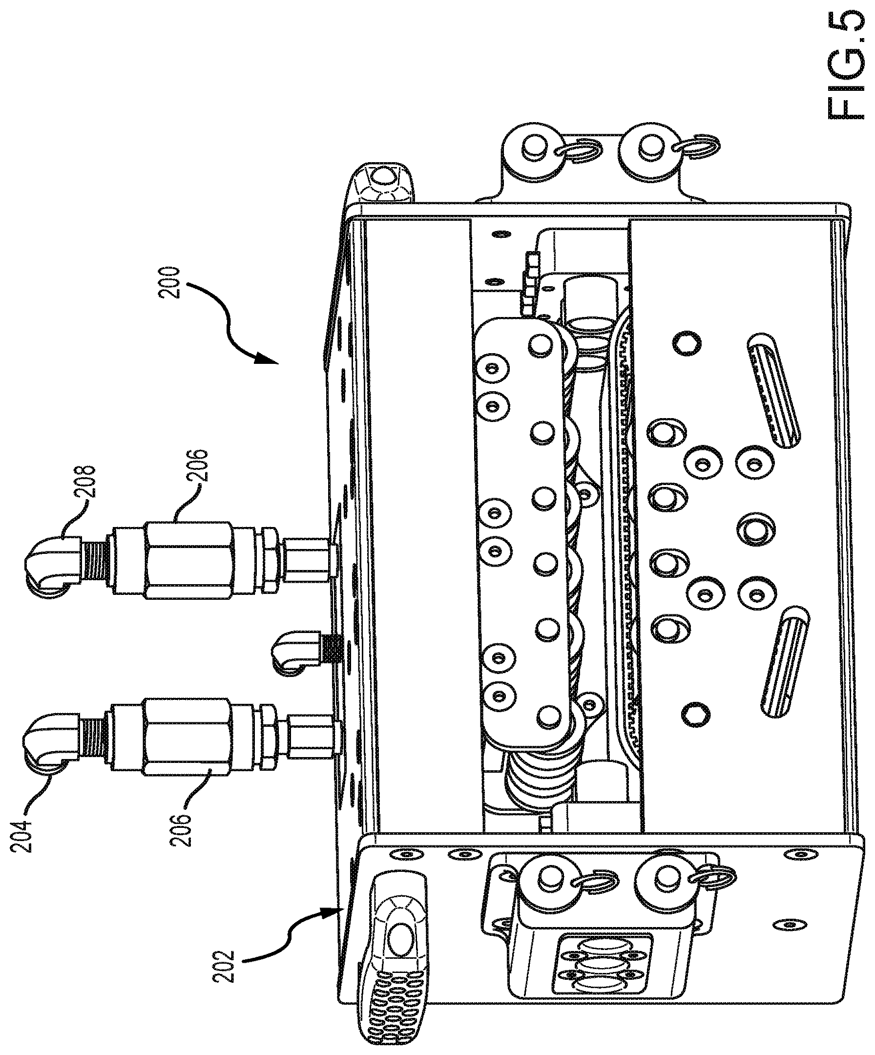 Patent US12313356 Figure 5 – Data logger device and system for high pressure leaning lance drive apparatus