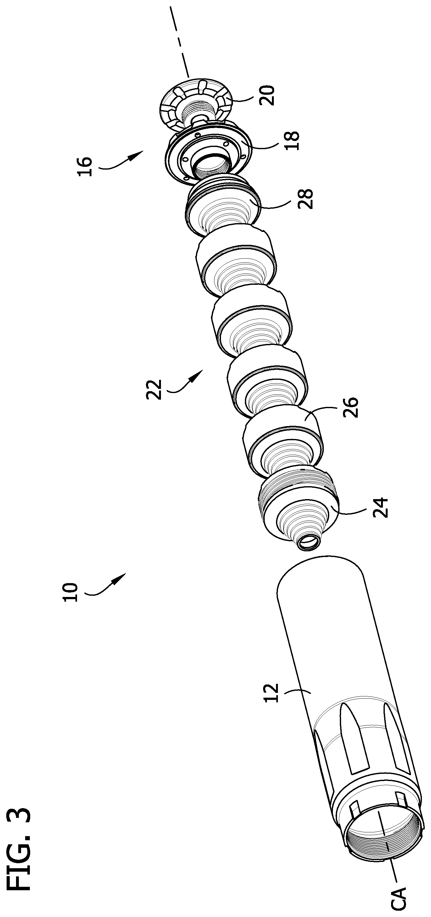 Patent US12313359 Figure 3 – Expansion-compression baffle
