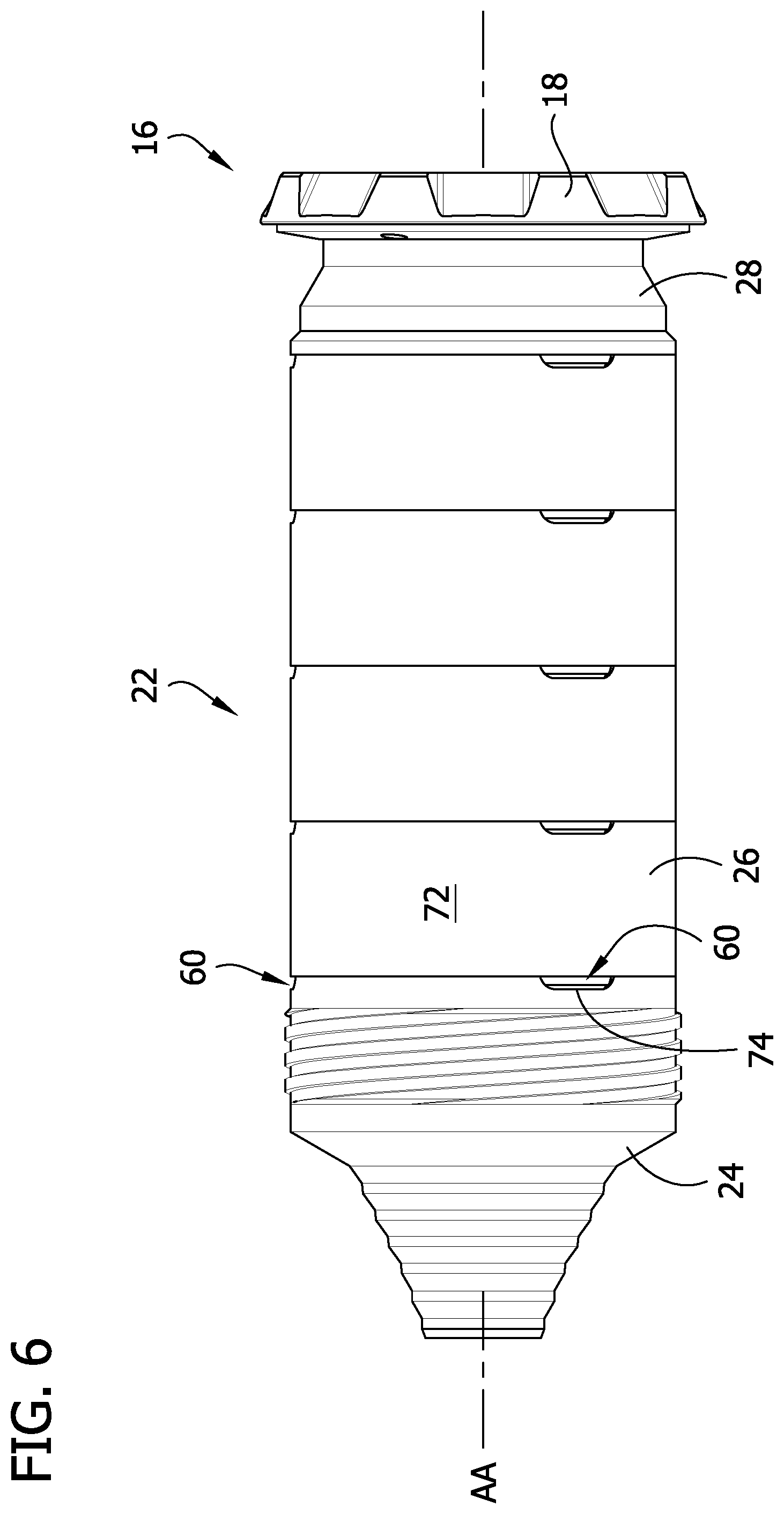 Patent US12313359 Figure 6 – Expansion-compression baffle