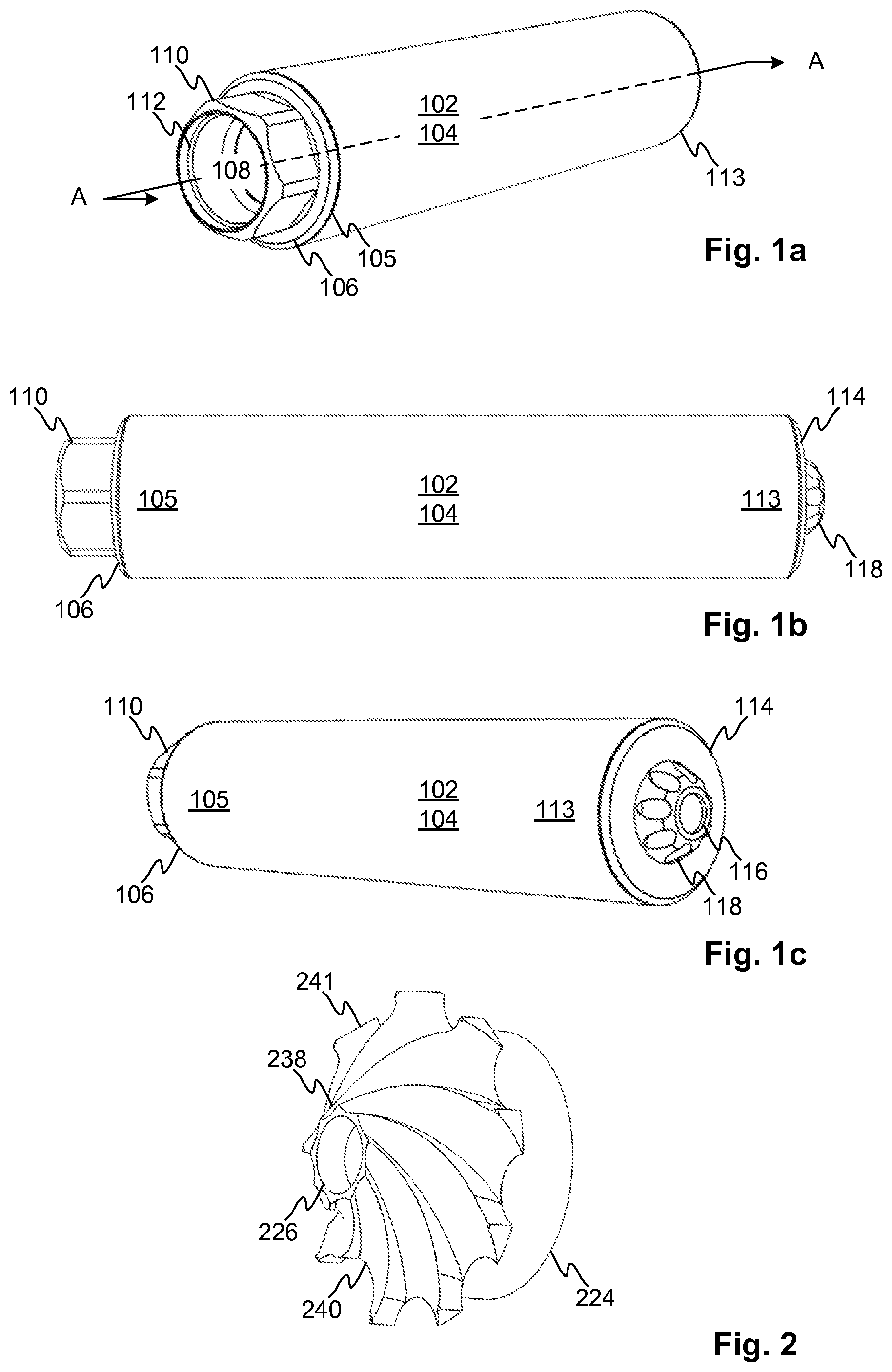 Patent US12313360 Figure 1 – Suppressor for a firearm