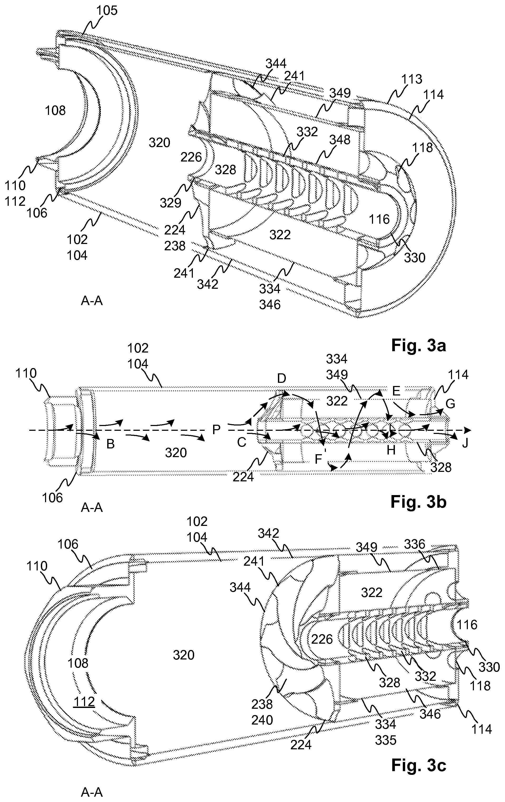 Patent US12313360 Figure 2 – Suppressor for a firearm