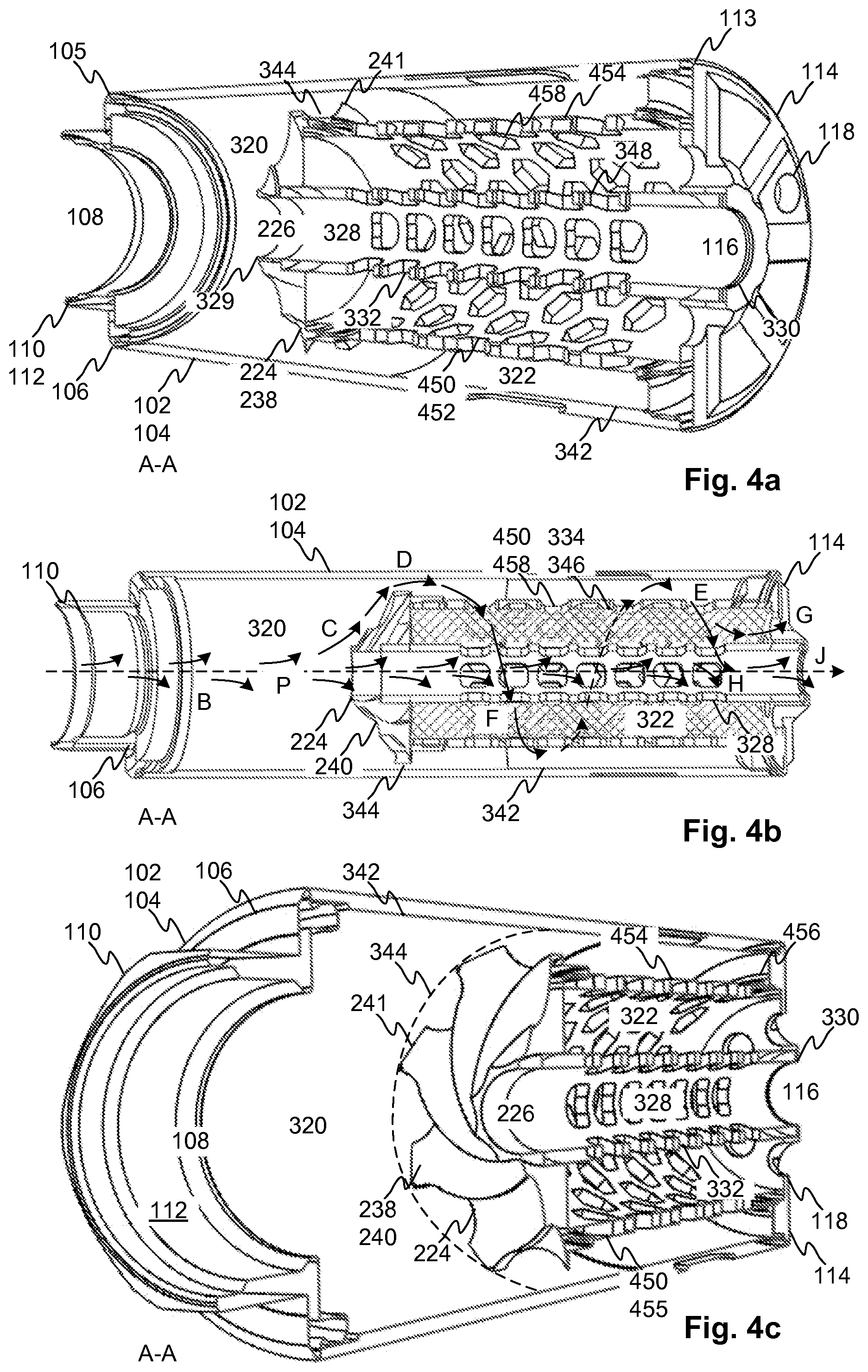 Patent US12313360 Figure 3 – Suppressor for a firearm