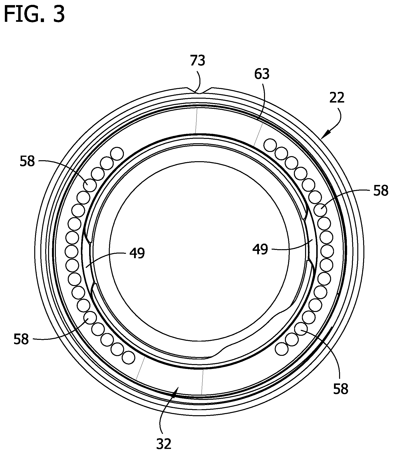 Patent US12313361 Figure 3 – Muzzle mount assembly