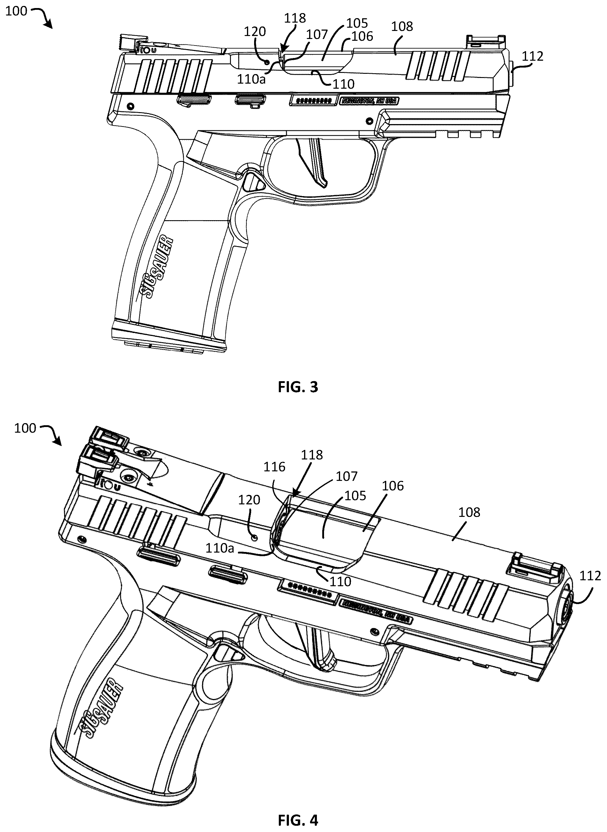 Patent US12313364 Figure 2 – Safety mechanism for blowback firearm