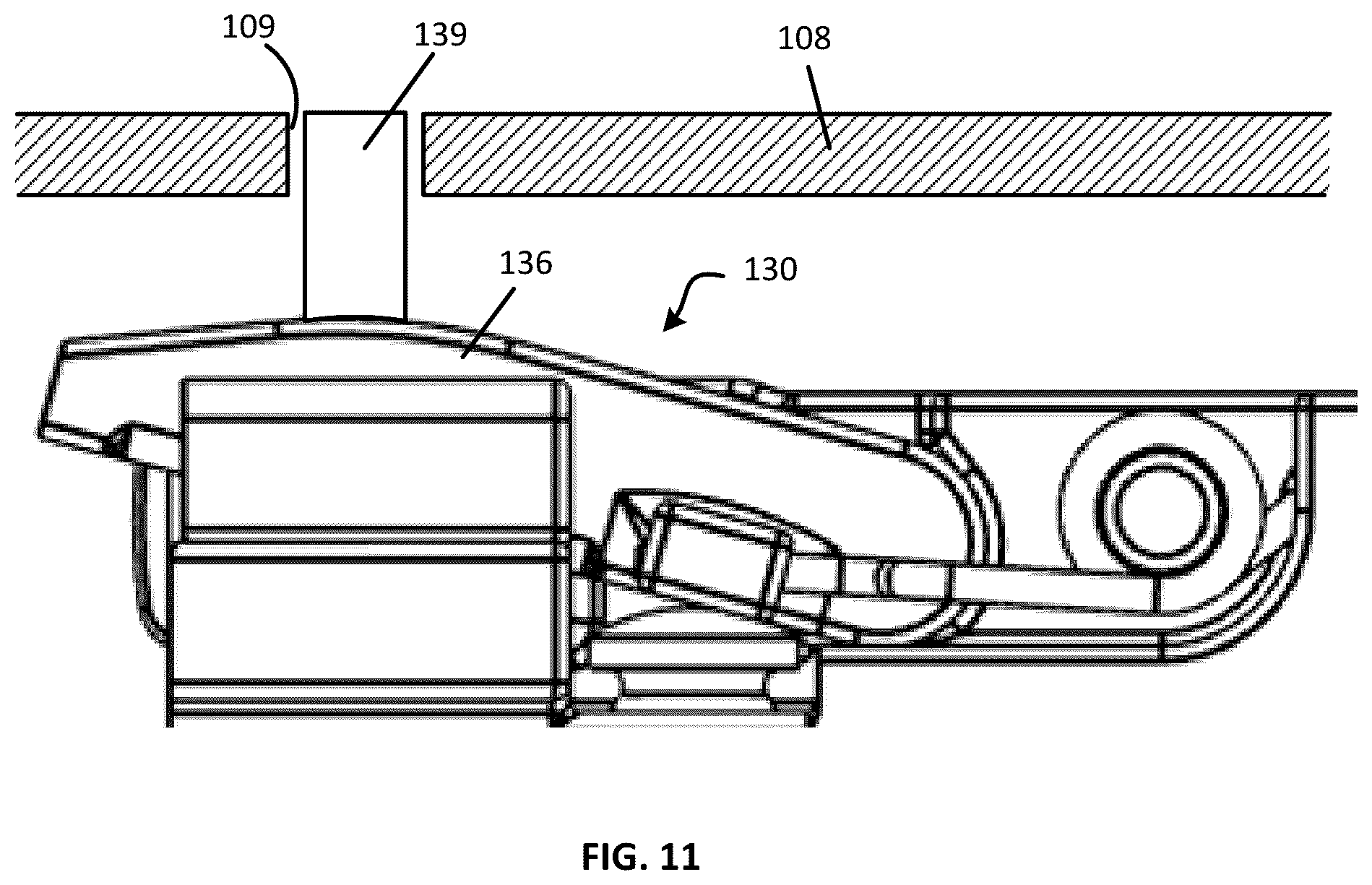 Patent US12313364 Figure 7 – Safety mechanism for blowback firearm