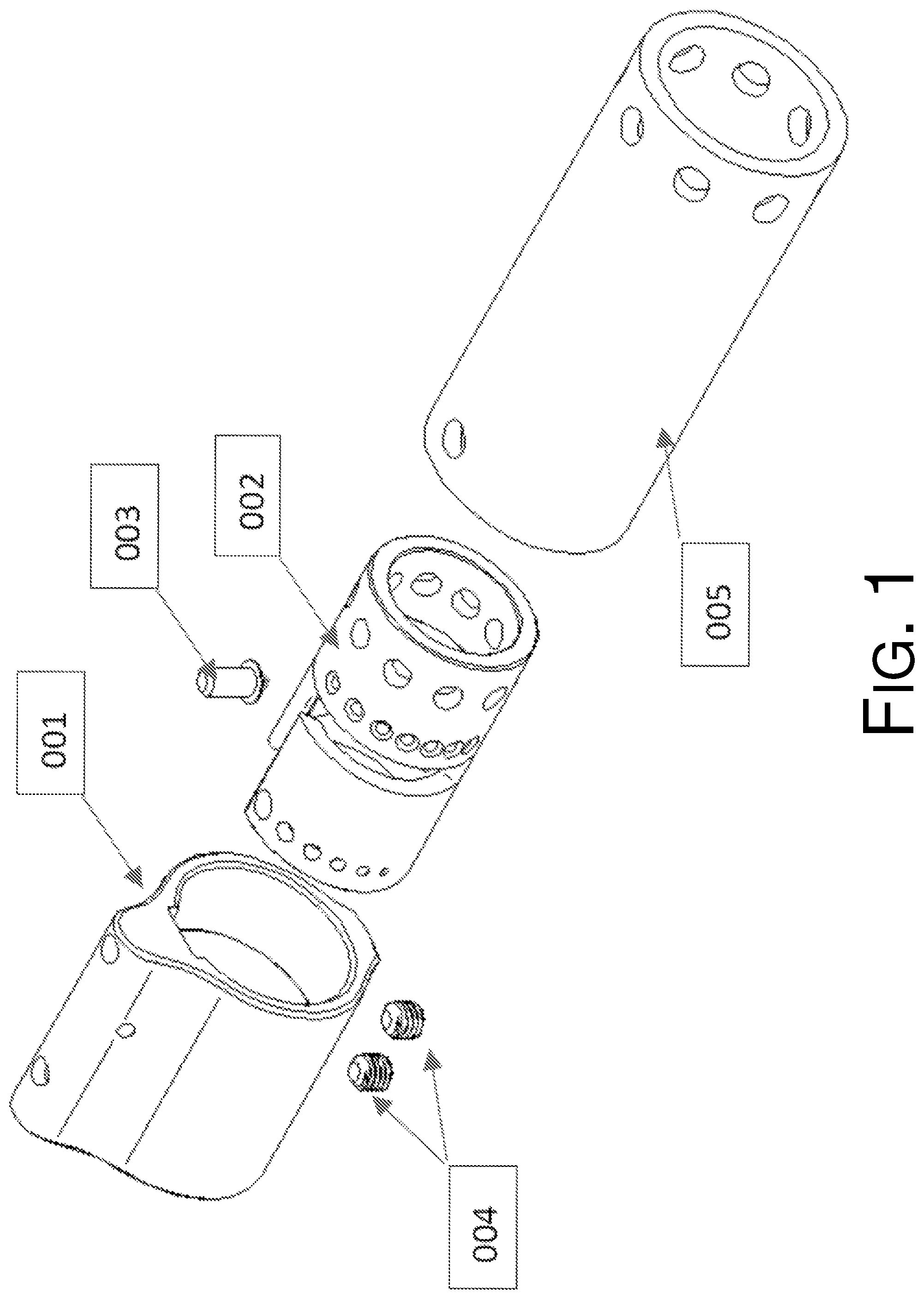 Patent US12313367 Figure 1 – Adjustable gas block with front adjustment access for firearm direct-impingement gas system