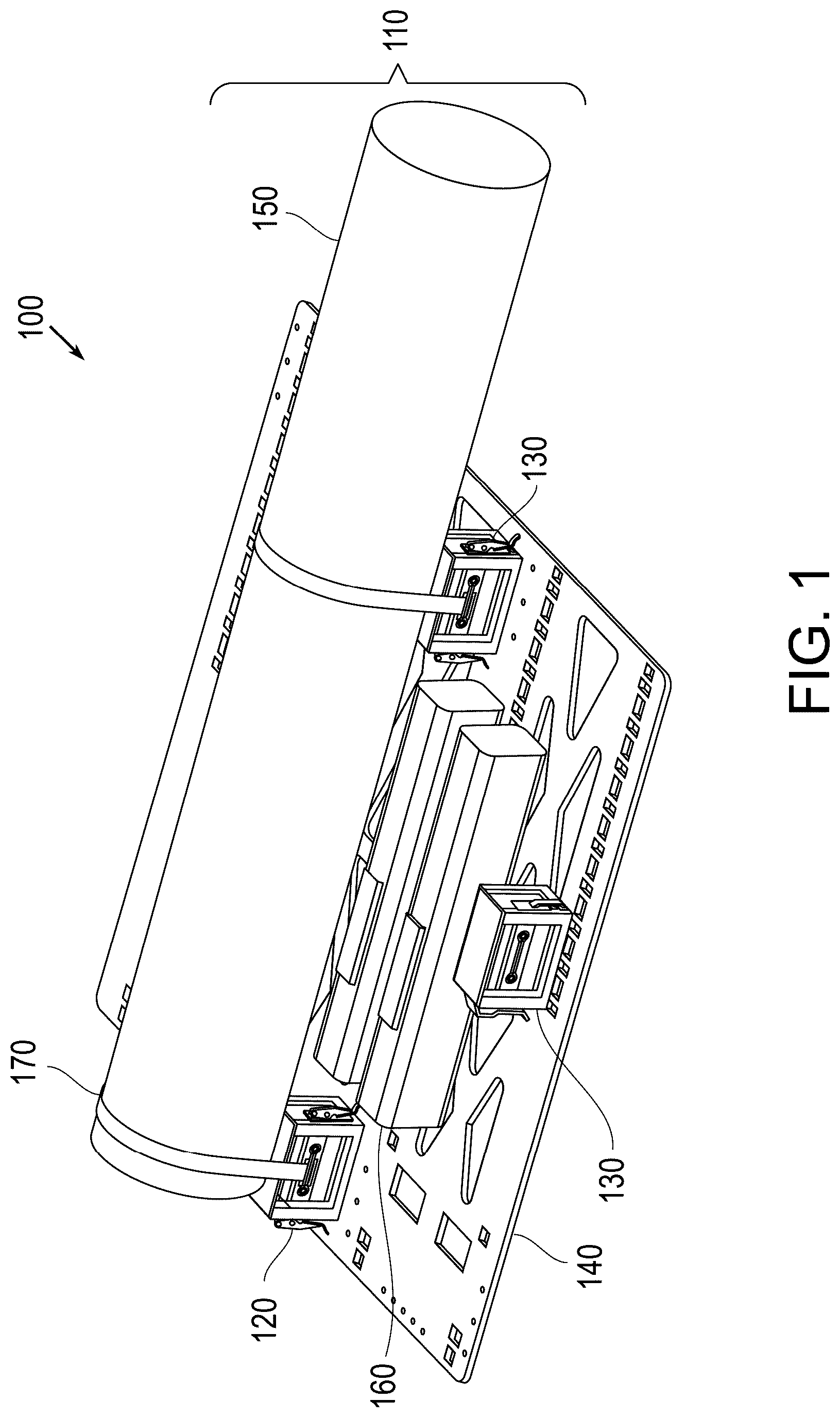 Patent US12313369 Figure 1 – Modularized platform for munition canister