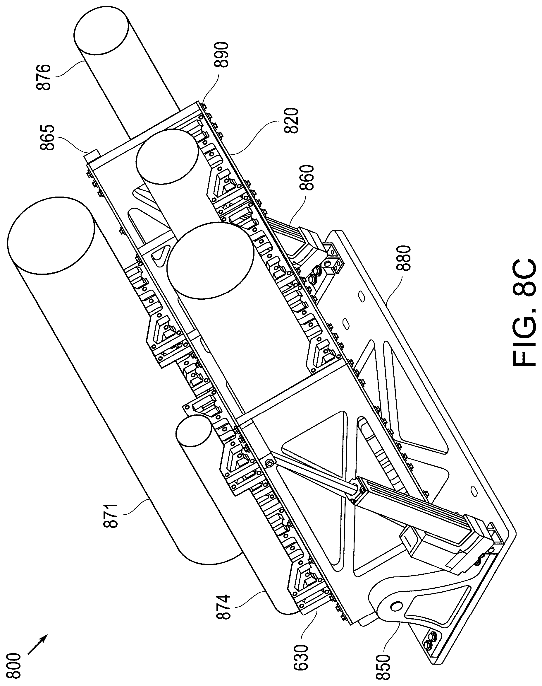 Patent US12313369 Figure 8 – Modularized platform for munition canister